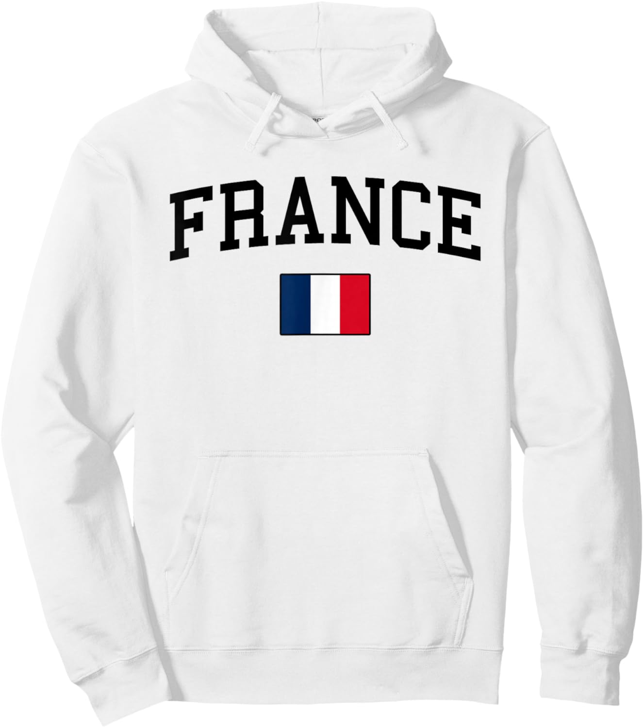 French Flag Men Women Kids France Hoodie - Hoodie | White