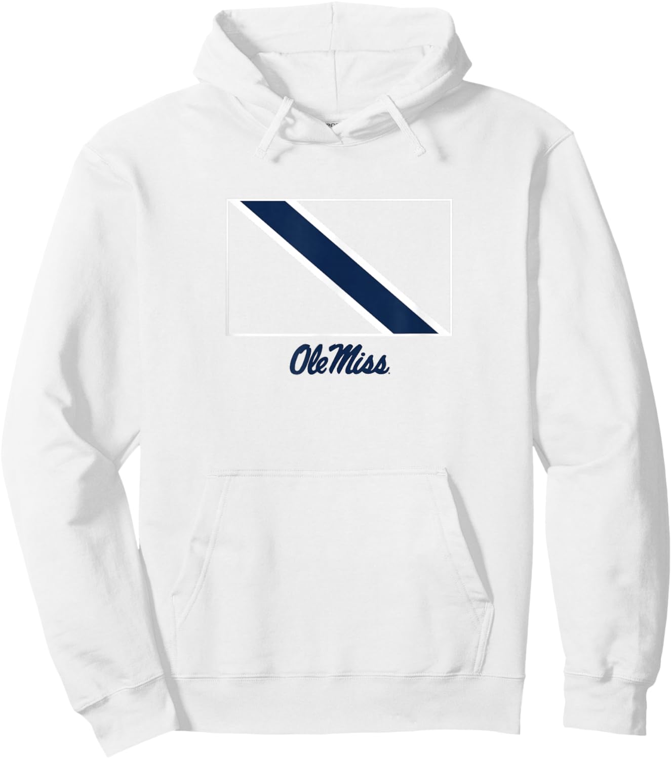Ole Miss Football - Trinidad and Tobago Flag Hoodie - Hoodie | White
