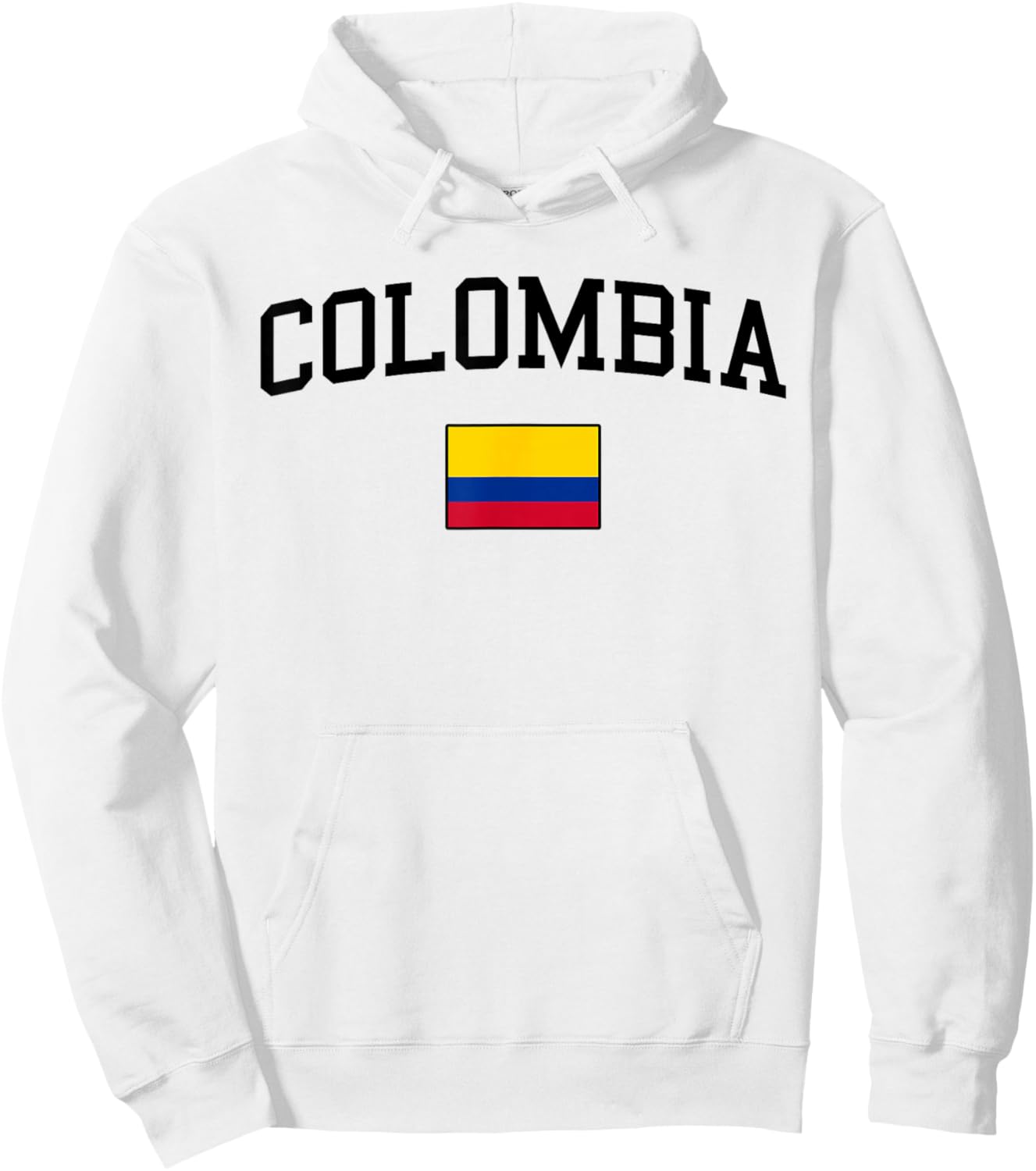 Colombian Flag Men Women Kids Colombia Hoodie - Hoodie | White