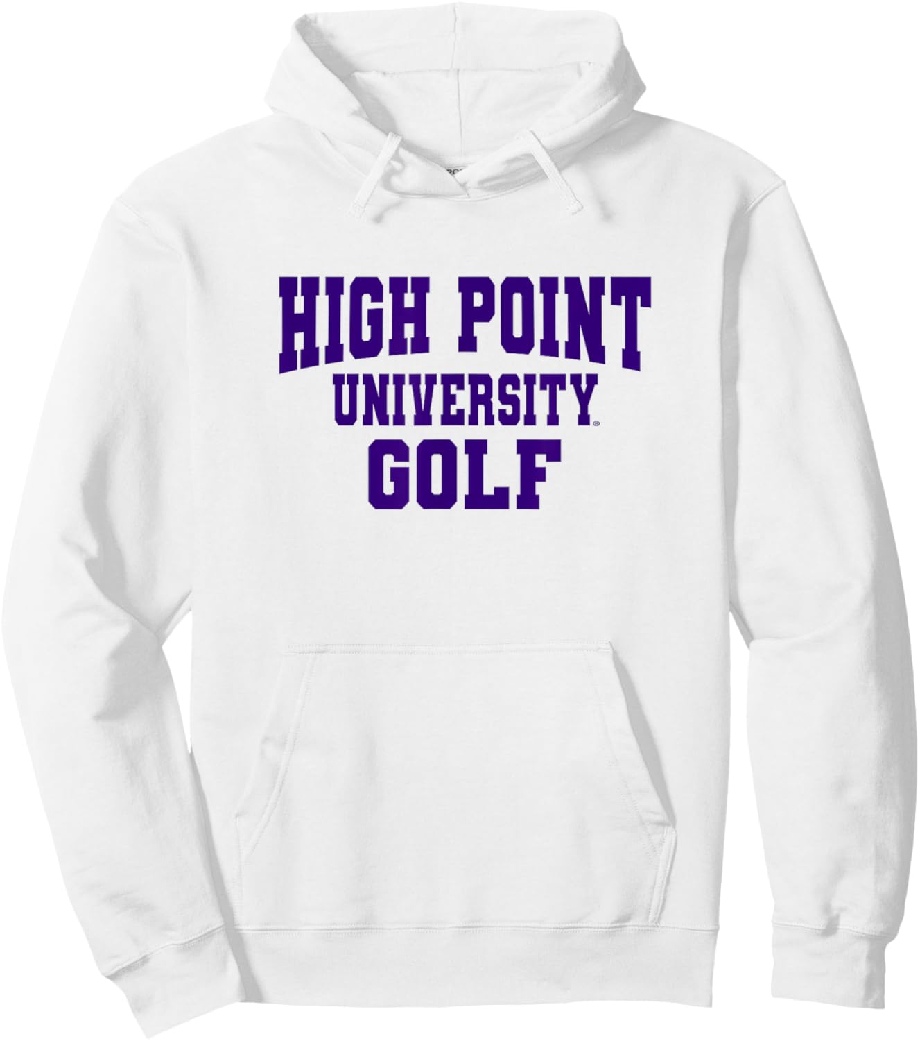 High Point University Panthers Golf NCAA HP18 Hoodie - Hoodie | White