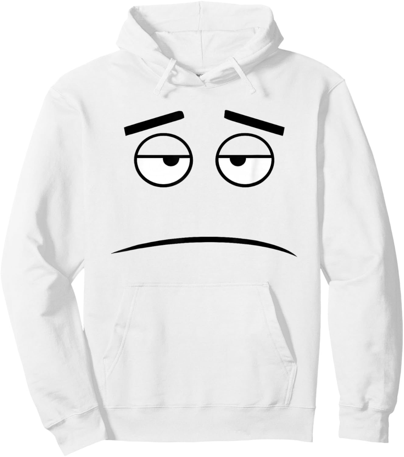 Creepy Carrots Face Funny Halloween Costume for Kids & Adult Hoodie - Hoodie | White