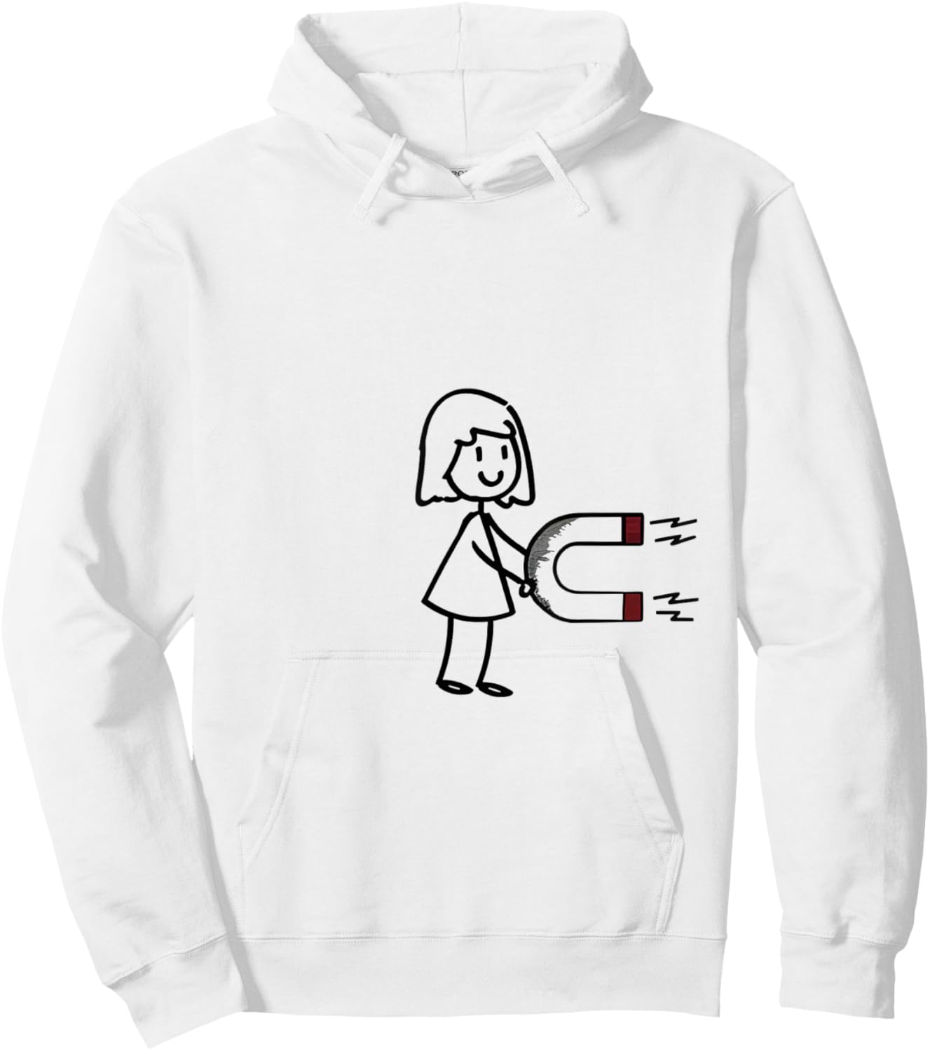 Funny Valentine’s Day Couple Matching Women Hoodie - Hoodie | White
