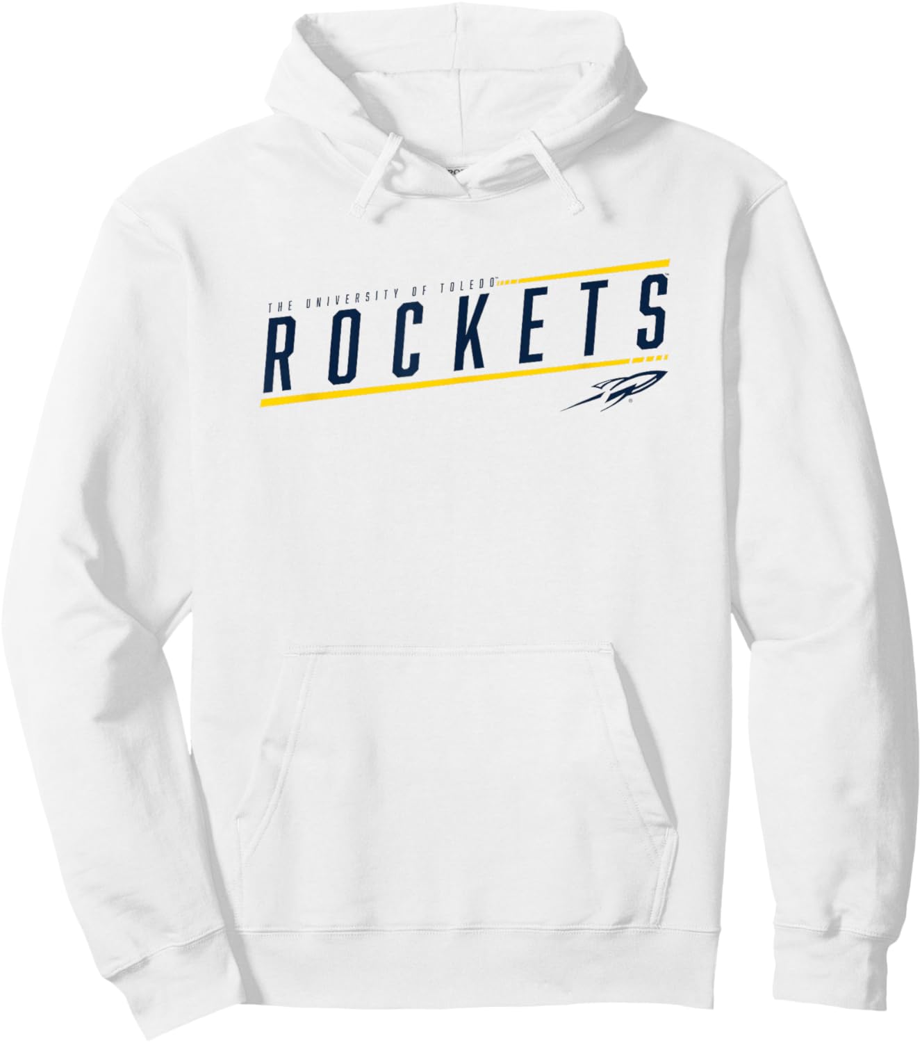 University of Toledo Rockets Sleek Hoodie - Hoodie | White
