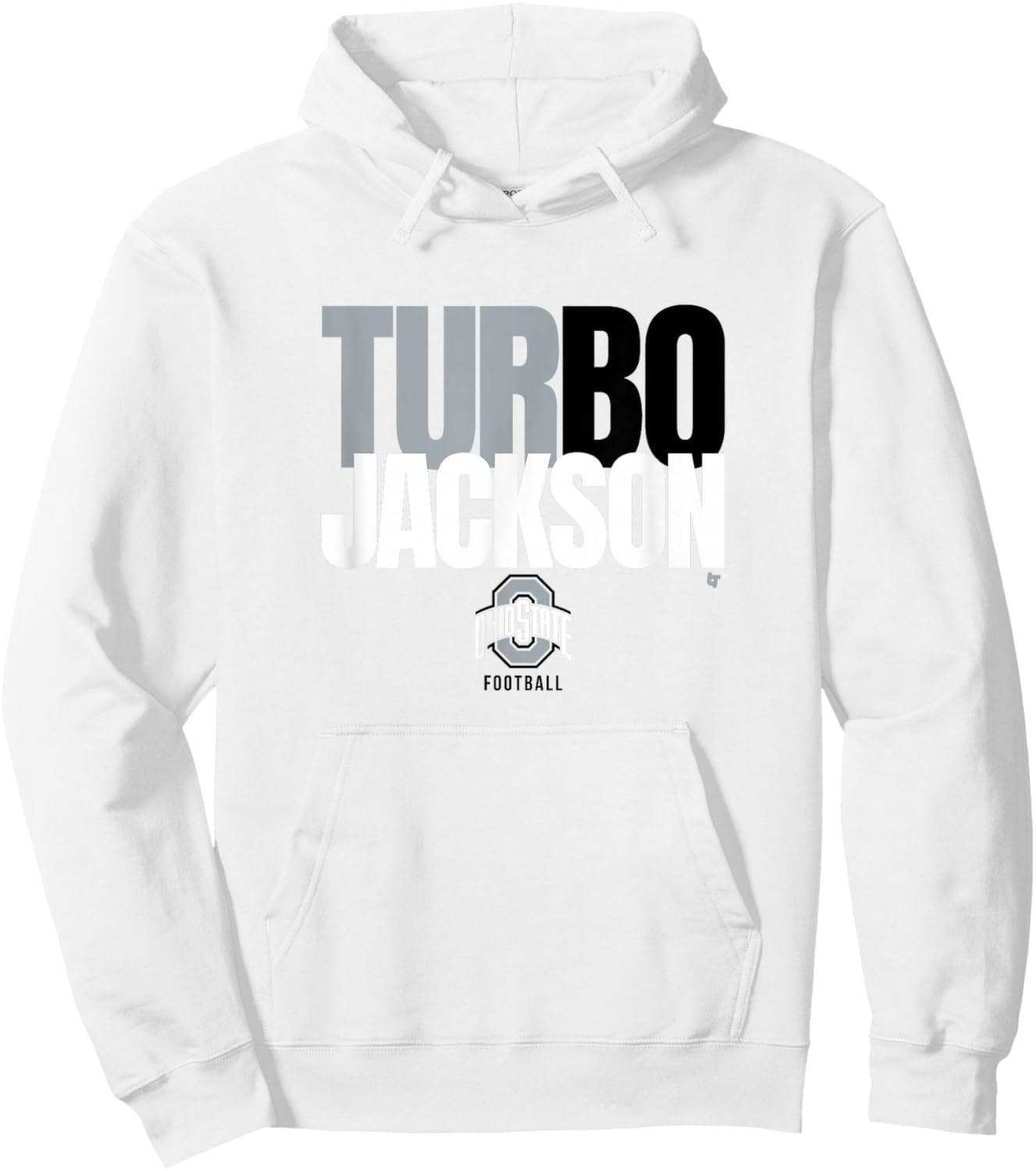 Bo Jackson - Turbo - Ohio State Buckeyes Football Hoodie - Hoodie | White
