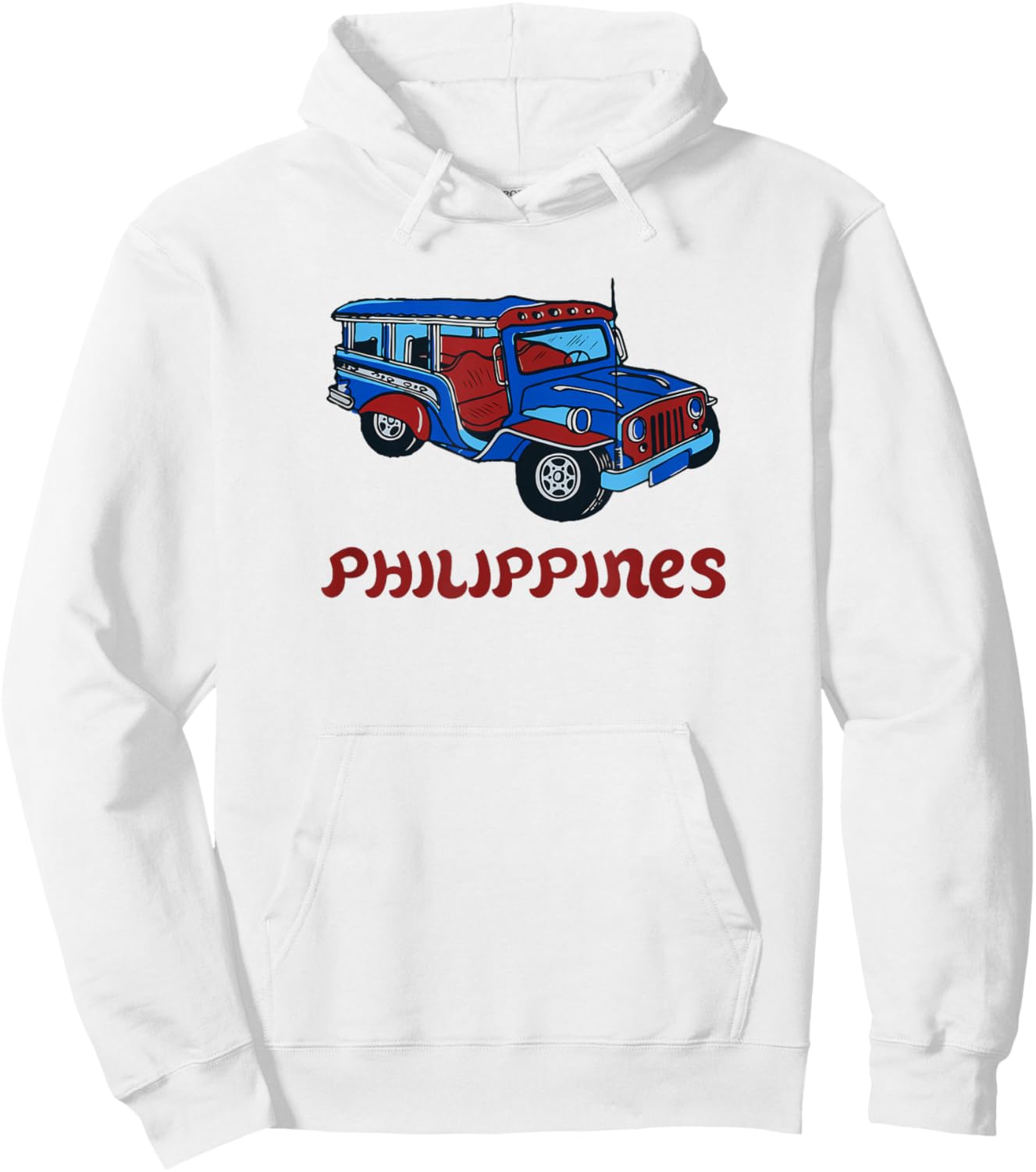 Philippines Souvenirs Retro 90s Graphic Hoodie - Hoodie | White