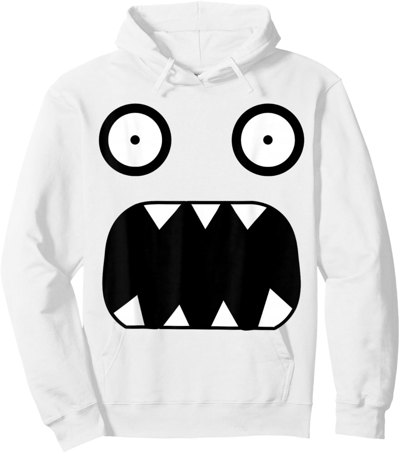 Creepy Carrots Face Funny Halloween Costume Kids and Adults Hoodie - Hoodie | White