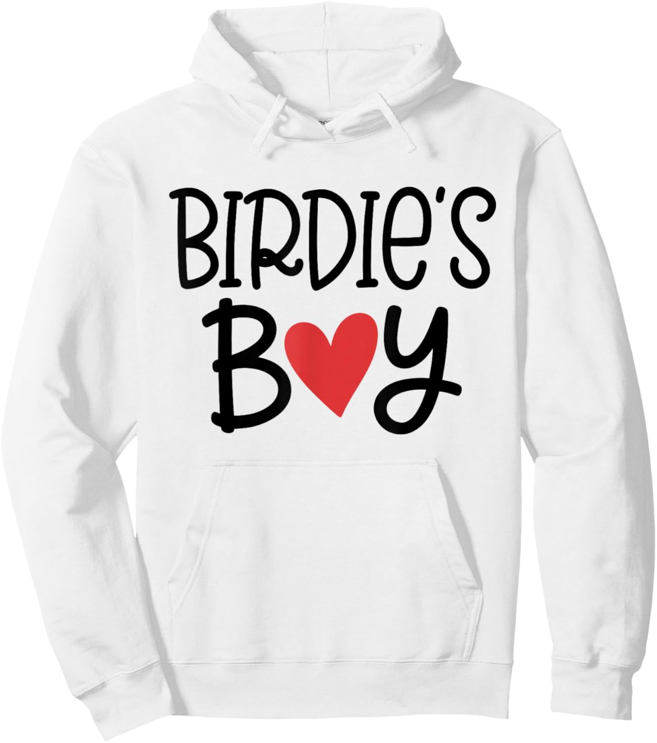 Birdie’S Boy Favorite Child Grandma Funny Mothers Day Hoodie - Hoodie | White