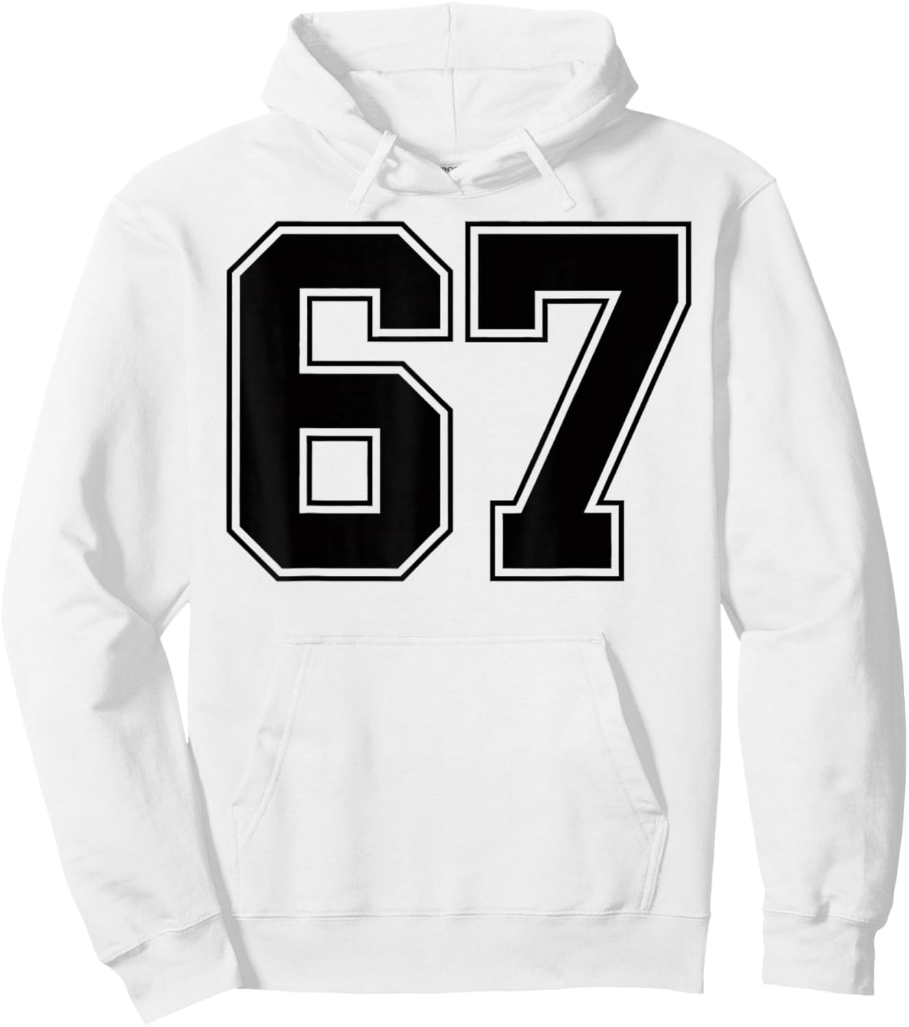 67 Meme Six Seven 6 7 Meme 6 Hoodie - Hoodie | White