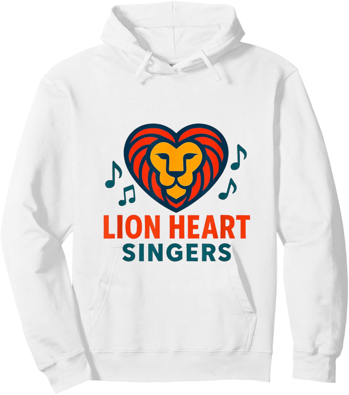 Lion Heart Singers Hoodie - Hoodie | White