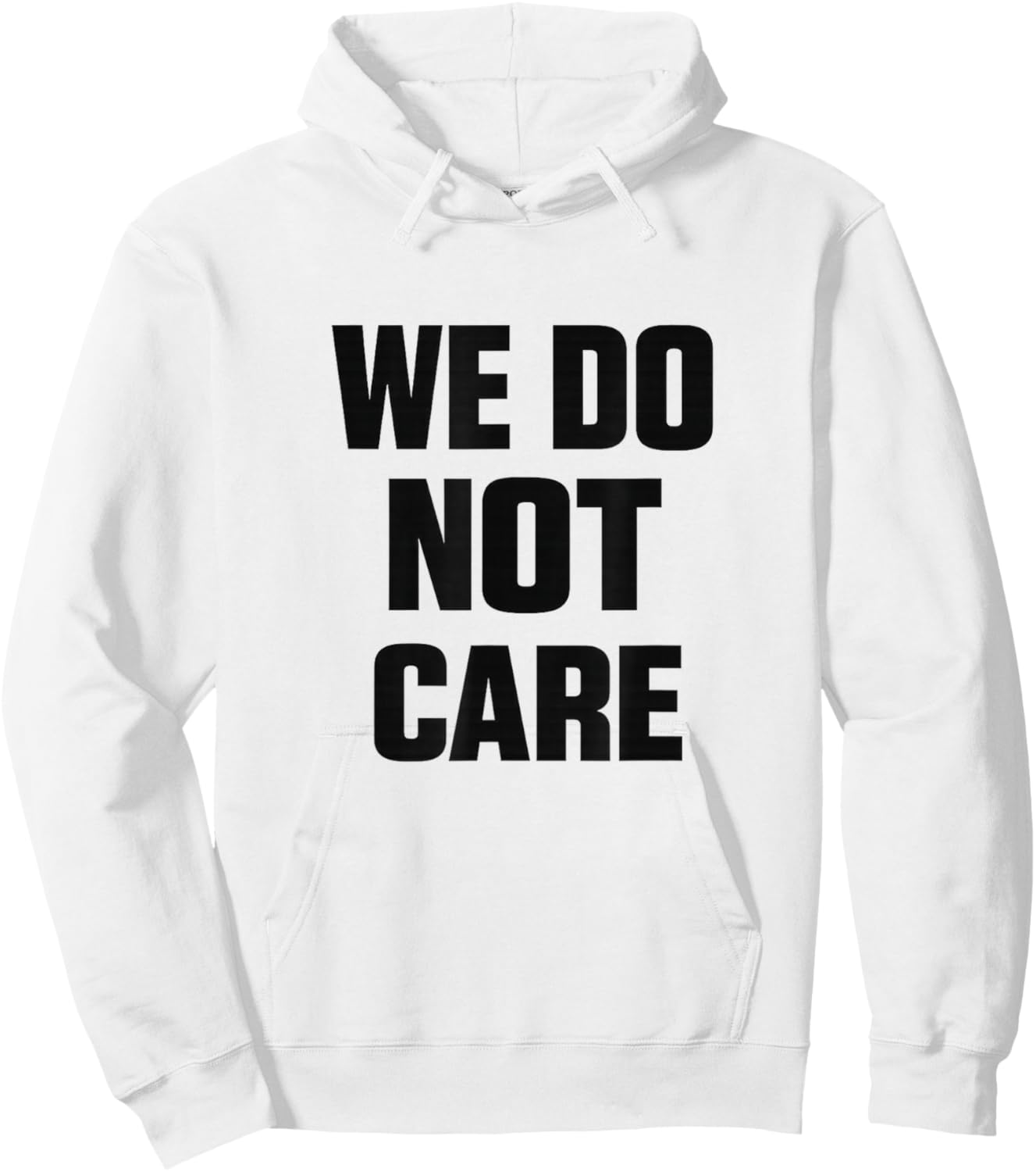 We Do Not Care Seattle Pacific Northwest Hoodie - Hoodie | White