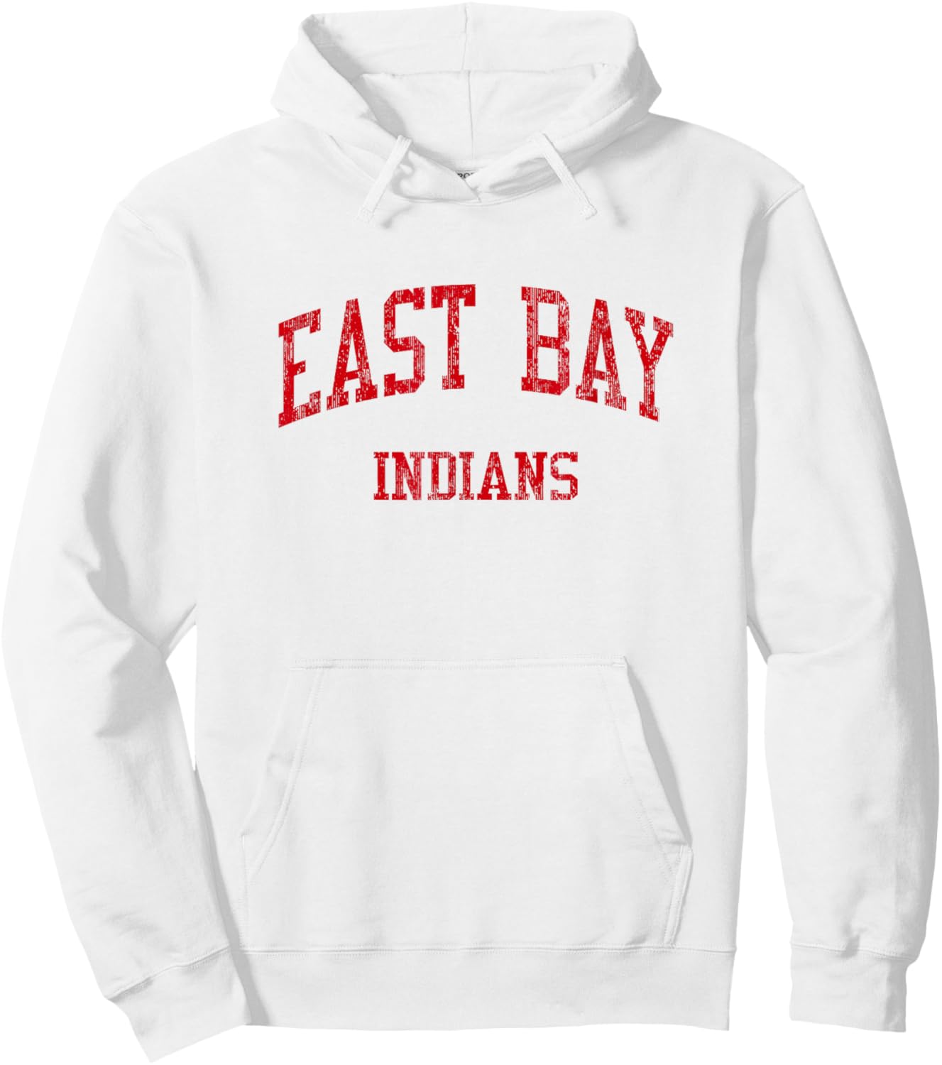 East Bay High School HS Gibsonton FL Vintage Sports Hoodie - Hoodie | White