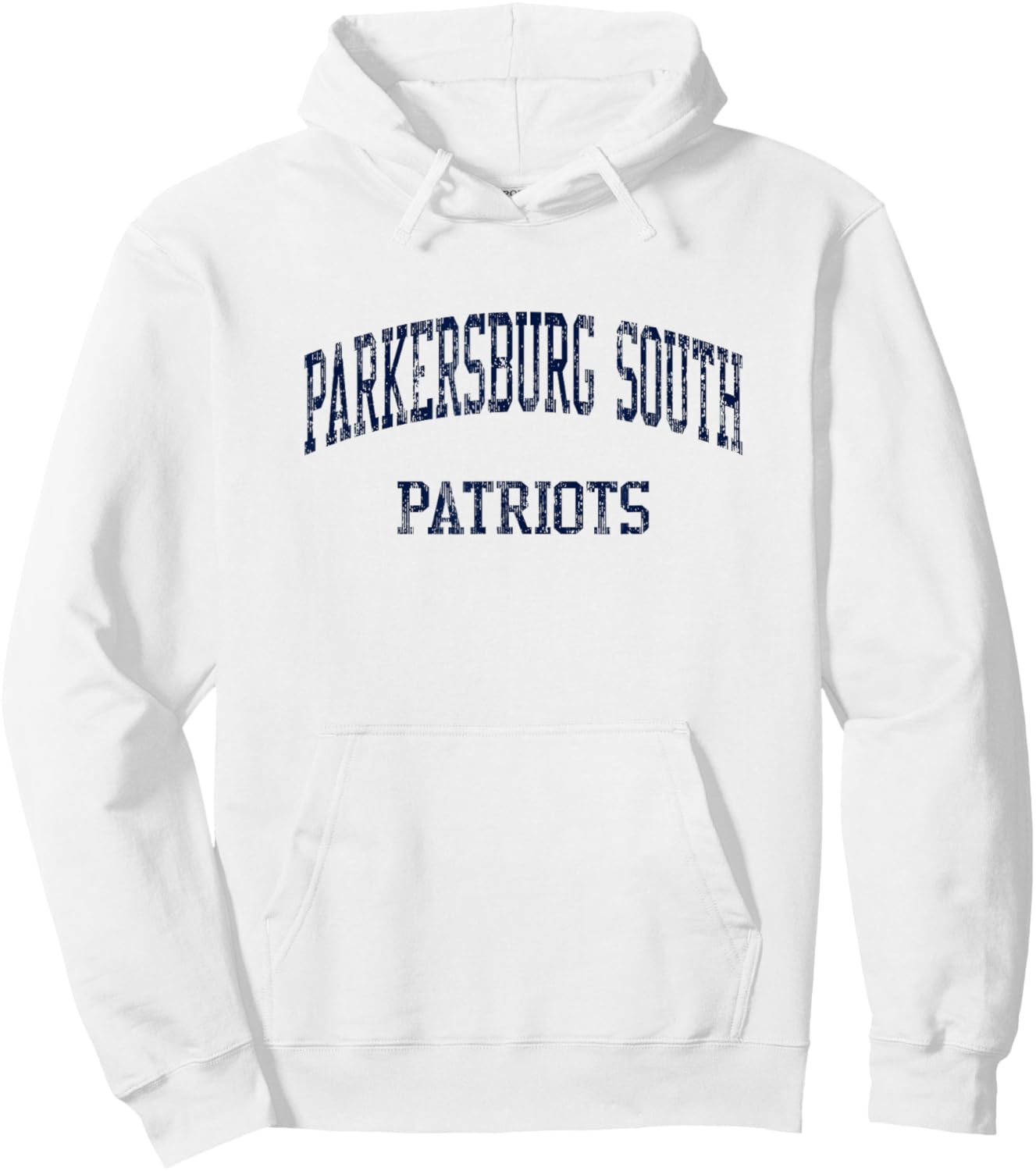 Parkersburg South High School HS Parkersburg WV Vintage SPOR Hoodie - Hoodie | White