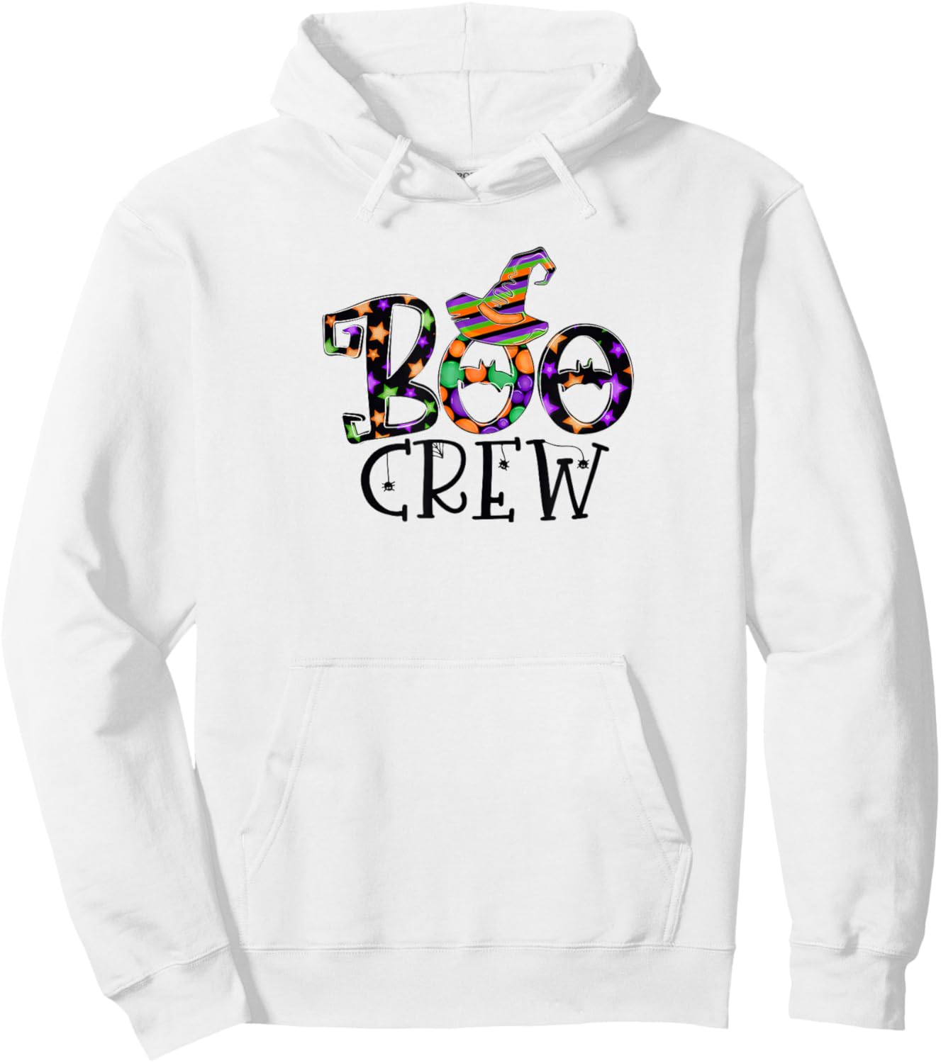 Boo Crew Halloween Hoodie - Hoodie | White