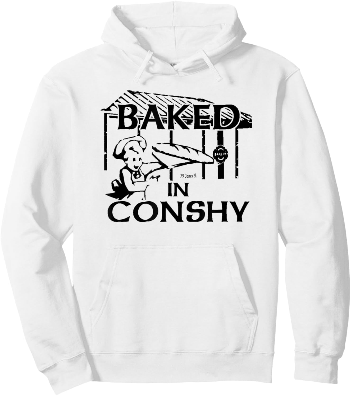 Baked in Conshy Hoodie - Hoodie | White