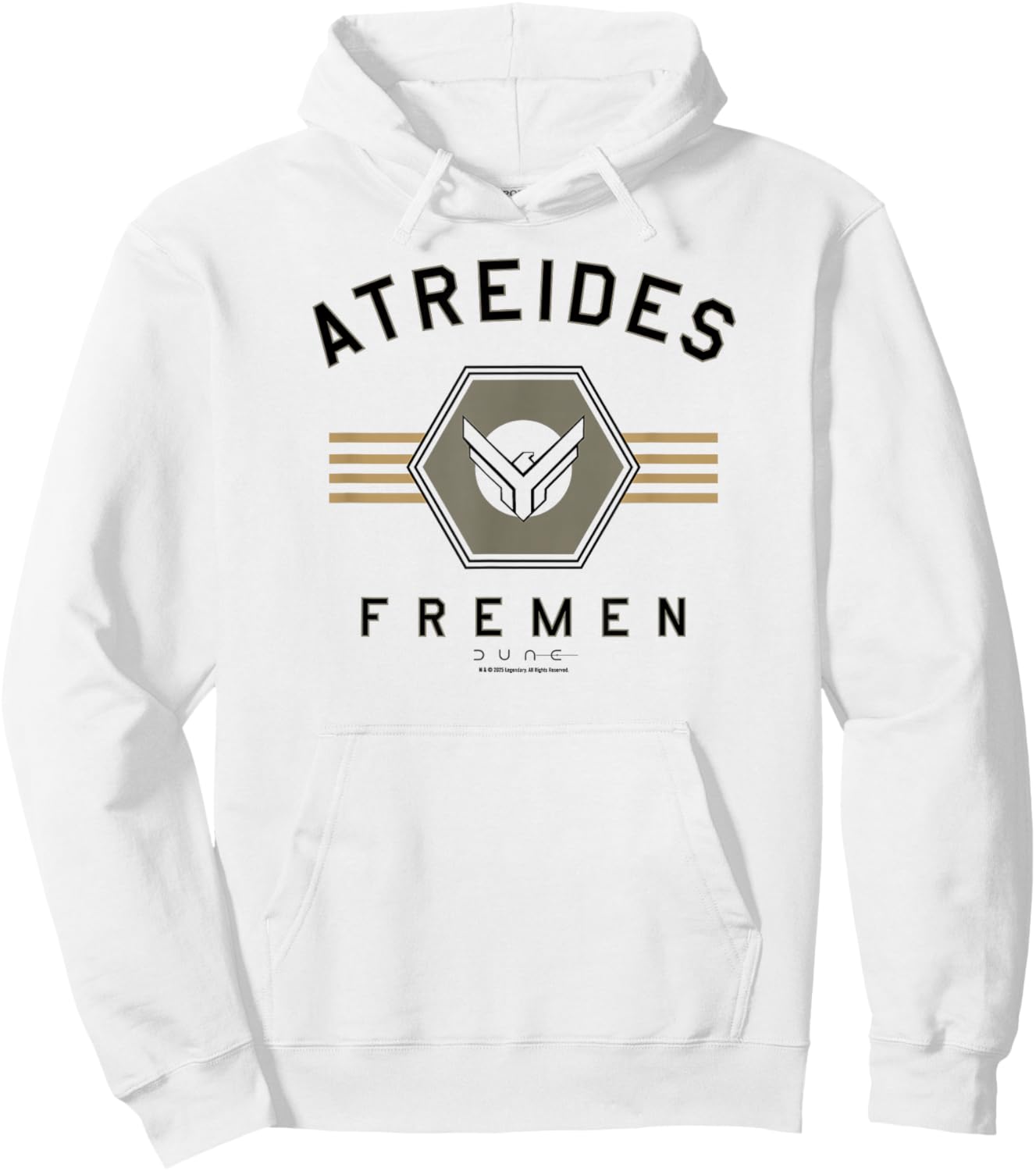 Dune Atreides Fremen Officially Licensed Hoodie - Hoodie | White