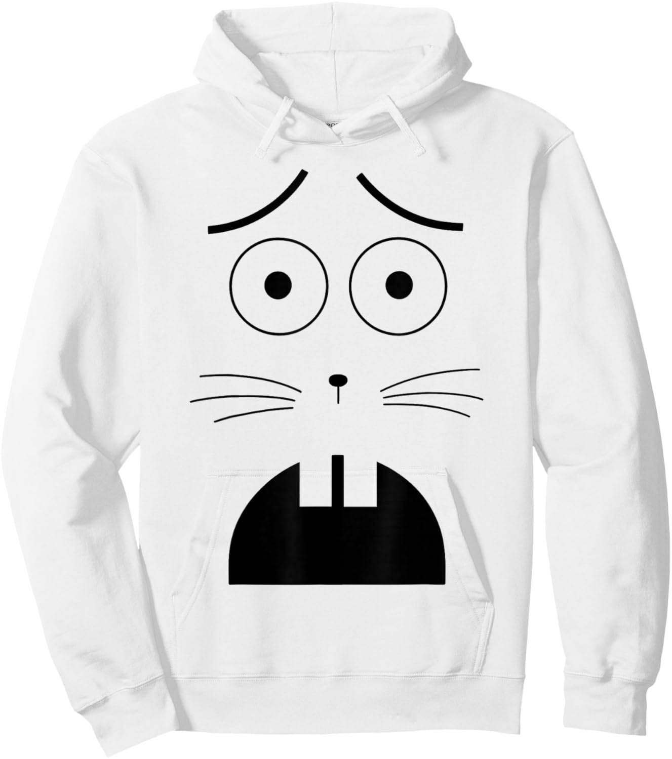 Jasper Rabbit Halloween Costume Funny Boo JEE Boojee Meme Hoodie - Hoodie | White