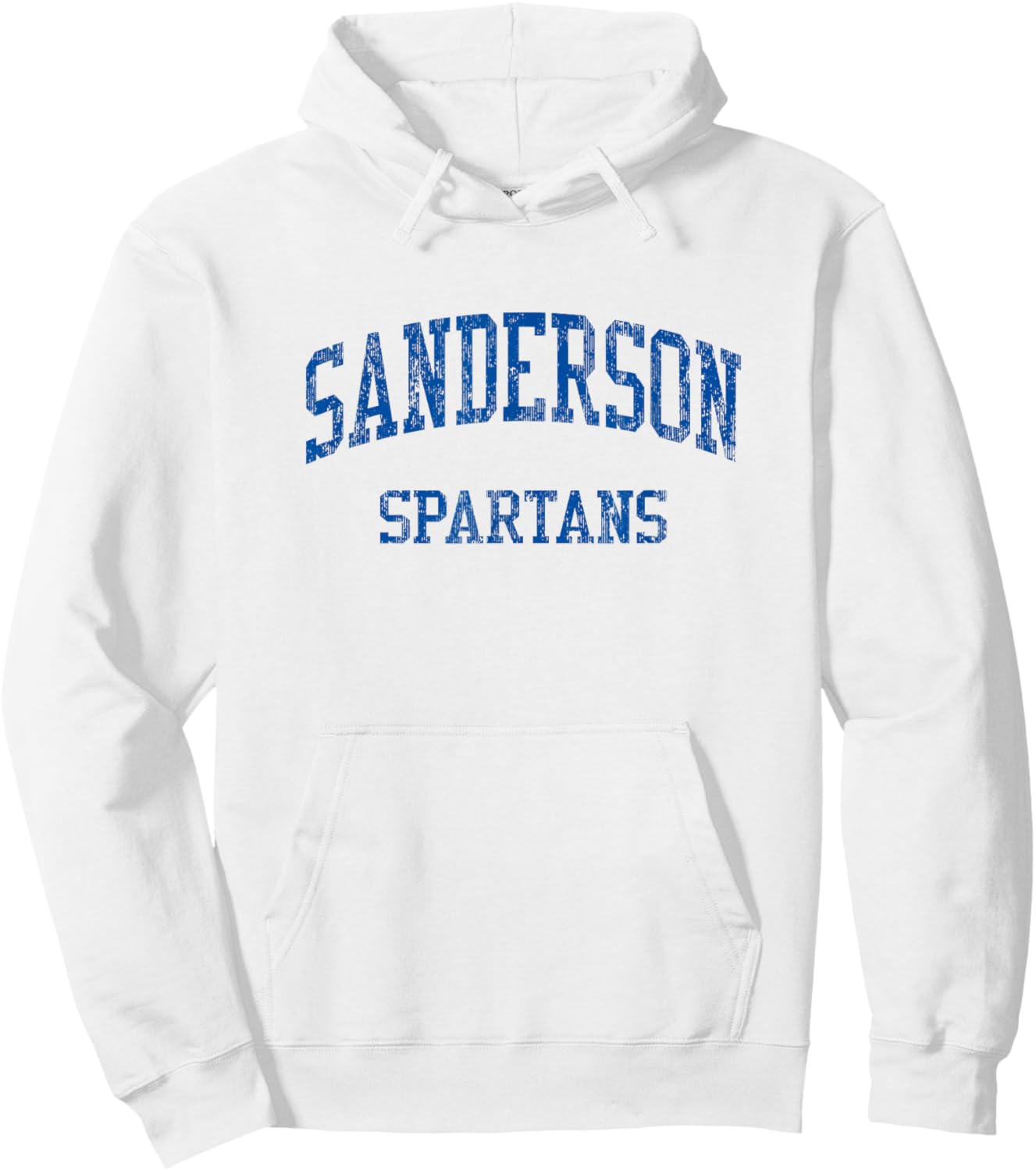 Sanderson High School HS Raleigh NC Vintage Sports Hoodie - Hoodie | White