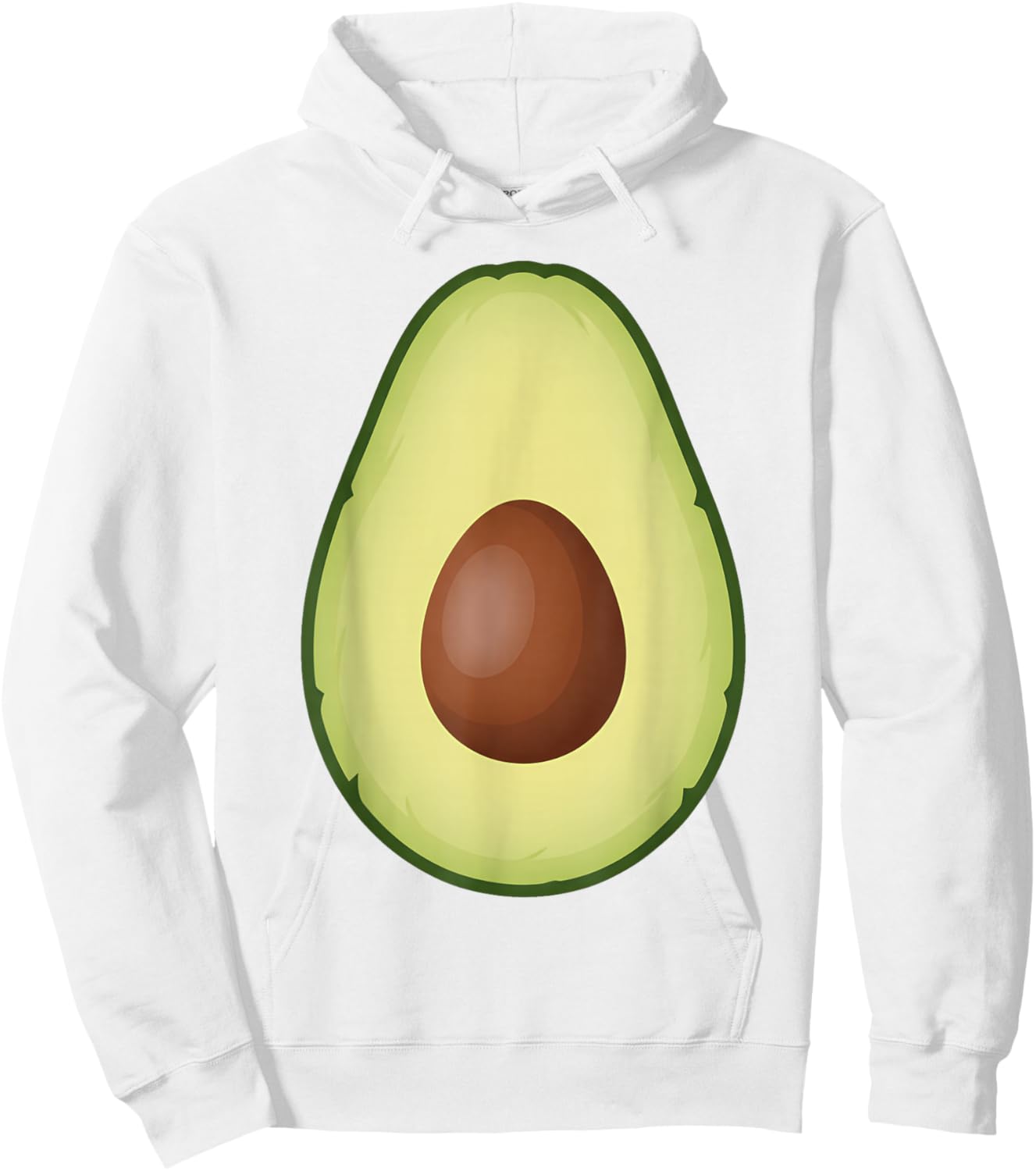 Avocado Costume Halloween Fruit Salad Lover Hoodie - Hoodie | White