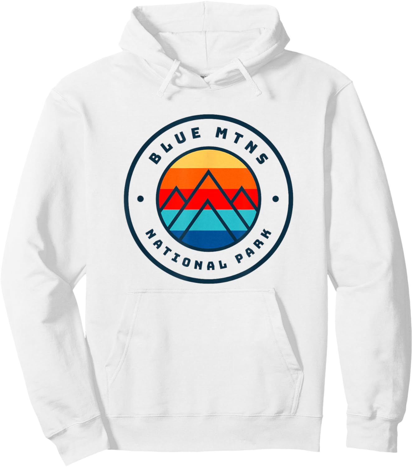 Blue Mountains National Park Australia Hoodie - Hoodie | White