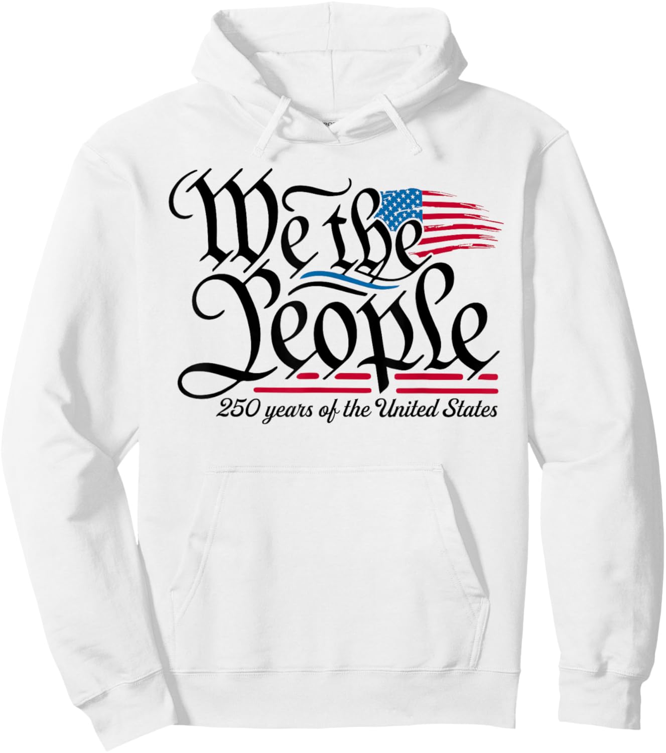 250 Years American 1776 2026 250th USA We The People Women Hoodie - Hoodie | White