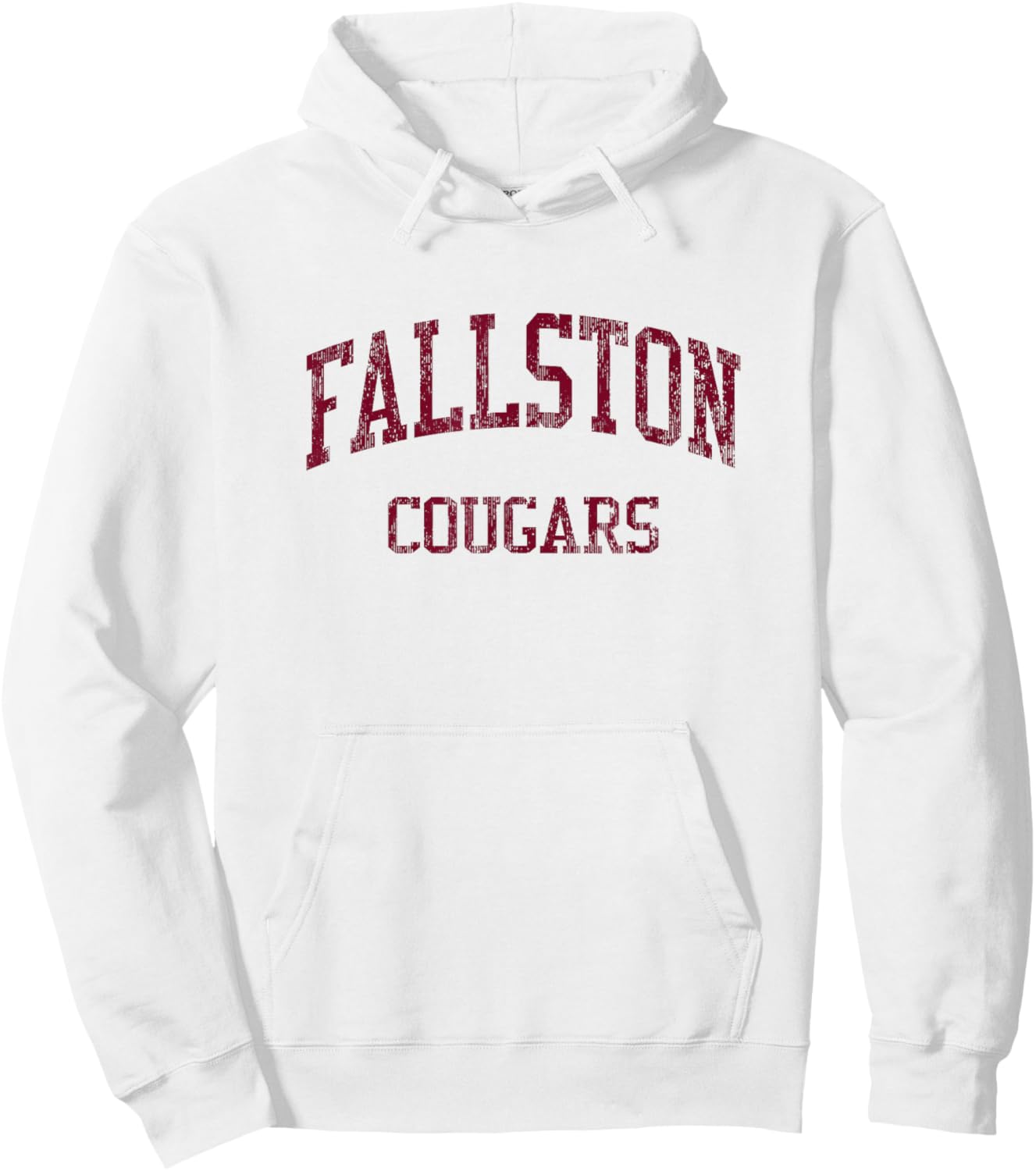 Fallston High School HS Fallston MD Vintage Sports Hoodie - Hoodie | White