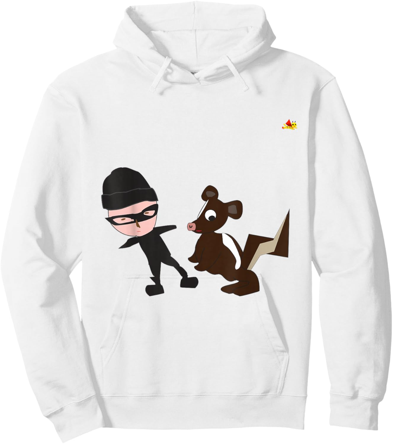 Cool I Skunk from CooliKangroo Island Hoodie - Hoodie | White