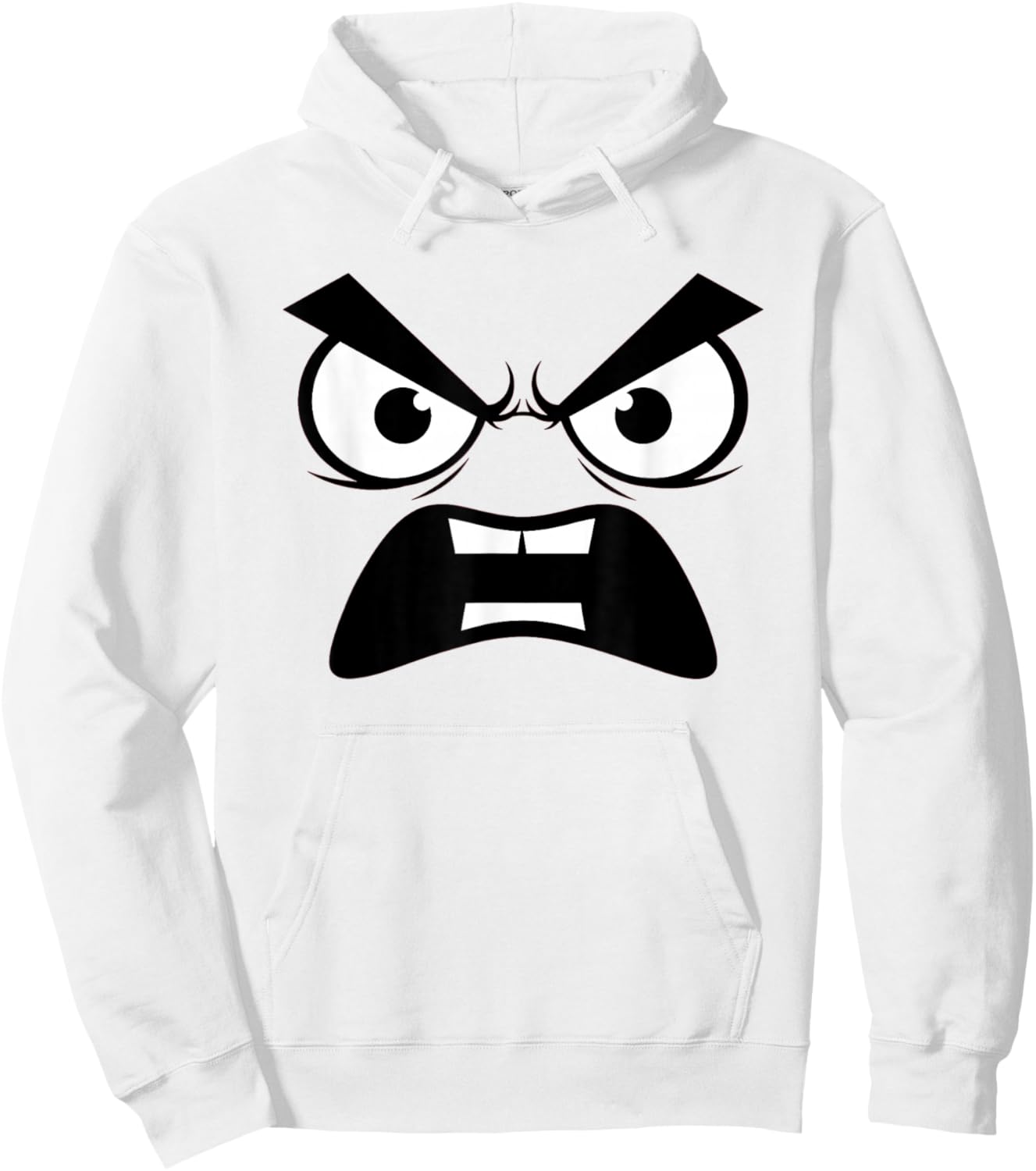Creepy Carrots Face Funny Halloween Costume for Kids & Adult Hoodie - Hoodie | White