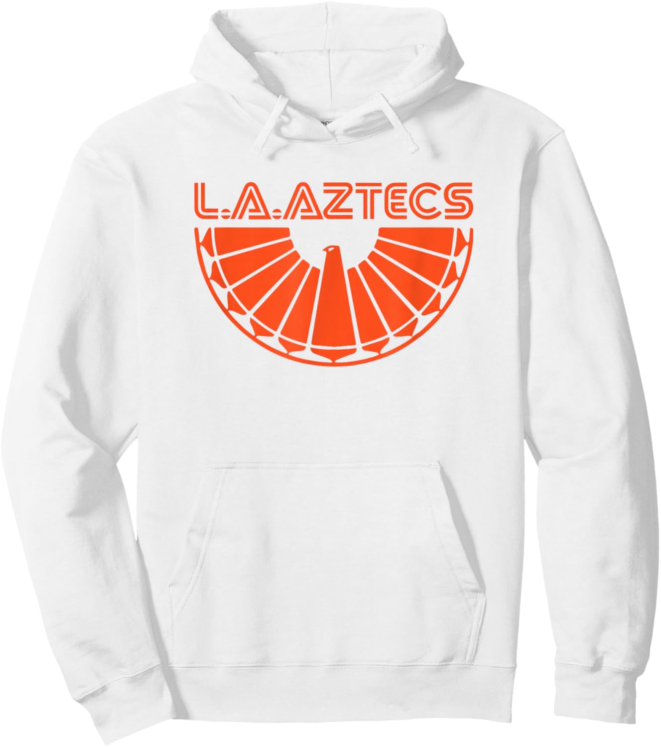 LA Aztecs Sports Retro Men's Soccer Hoodie - Hoodie | White