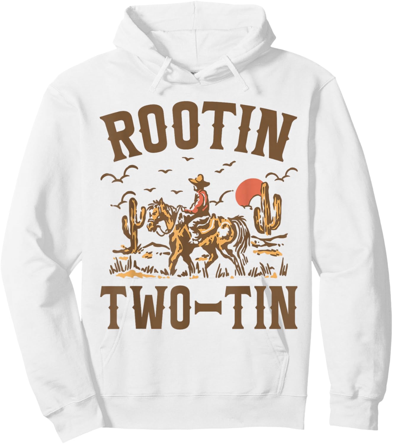 Rootin Two-tin 2 Years Old Cowboy It's My 2nd Birthday Boy Hoodie - Hoodie | White