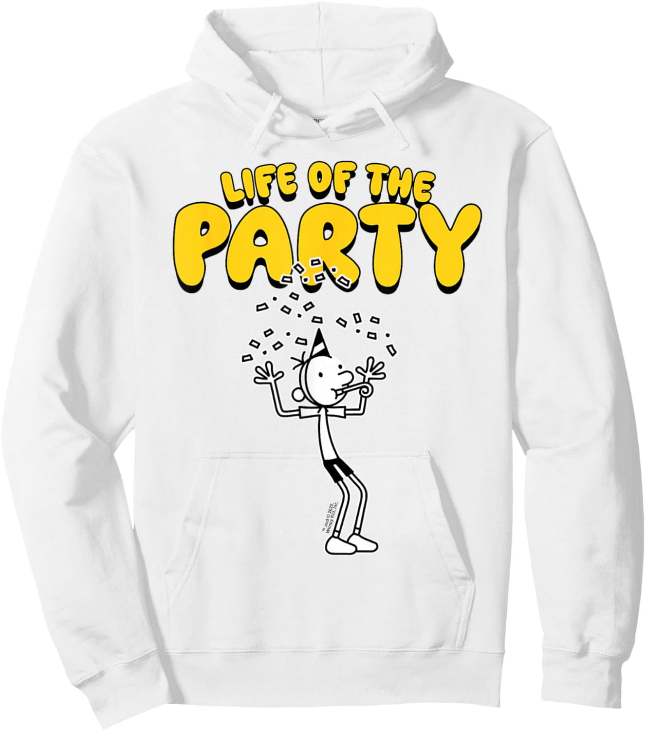 Diary of a Wimpy Kid Life of The Party Hoodie - Hoodie | White