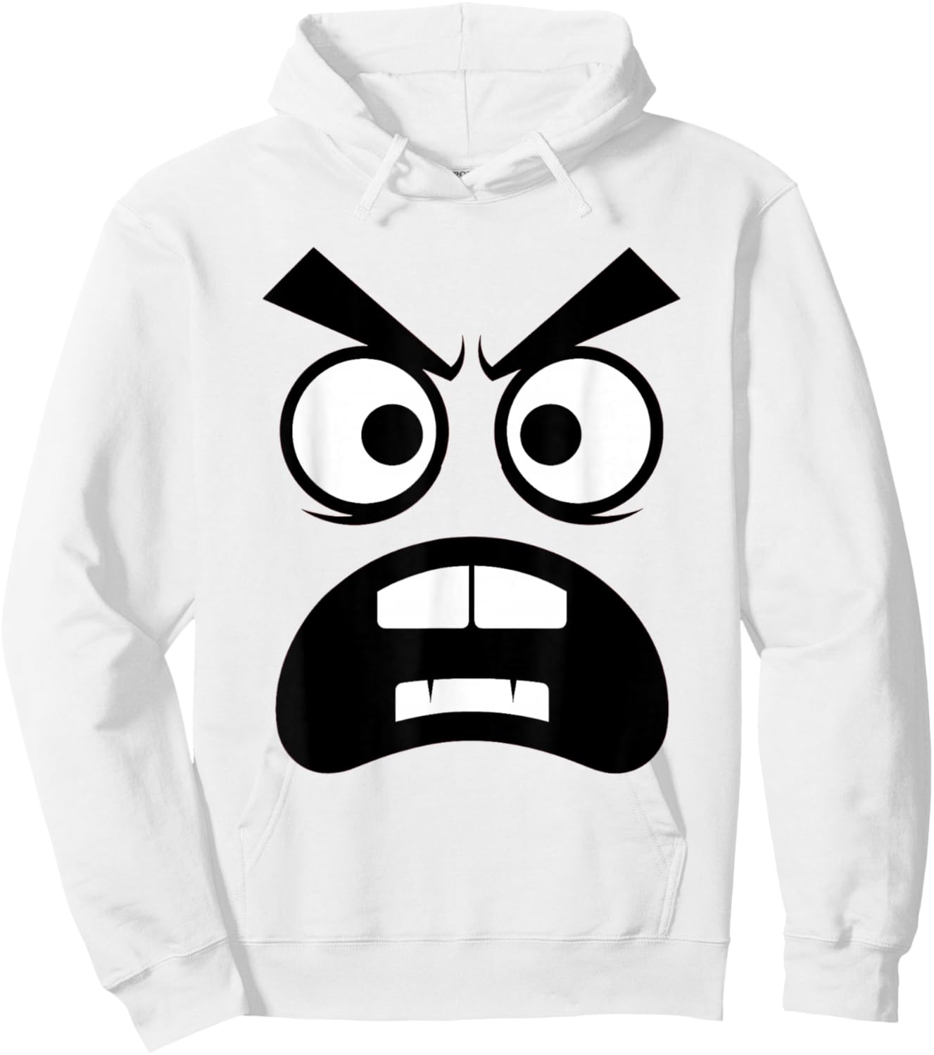 Creepy Carrots Face Funny Halloween Costume for Kids & Adult Hoodie - Hoodie | White