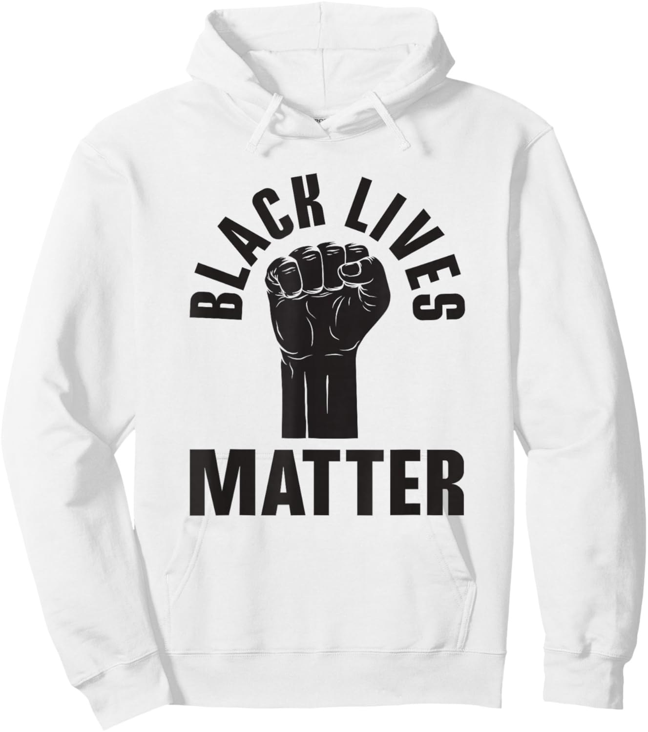 Black Lives Matter Equality Black History Month Hoodie - Hoodie | White