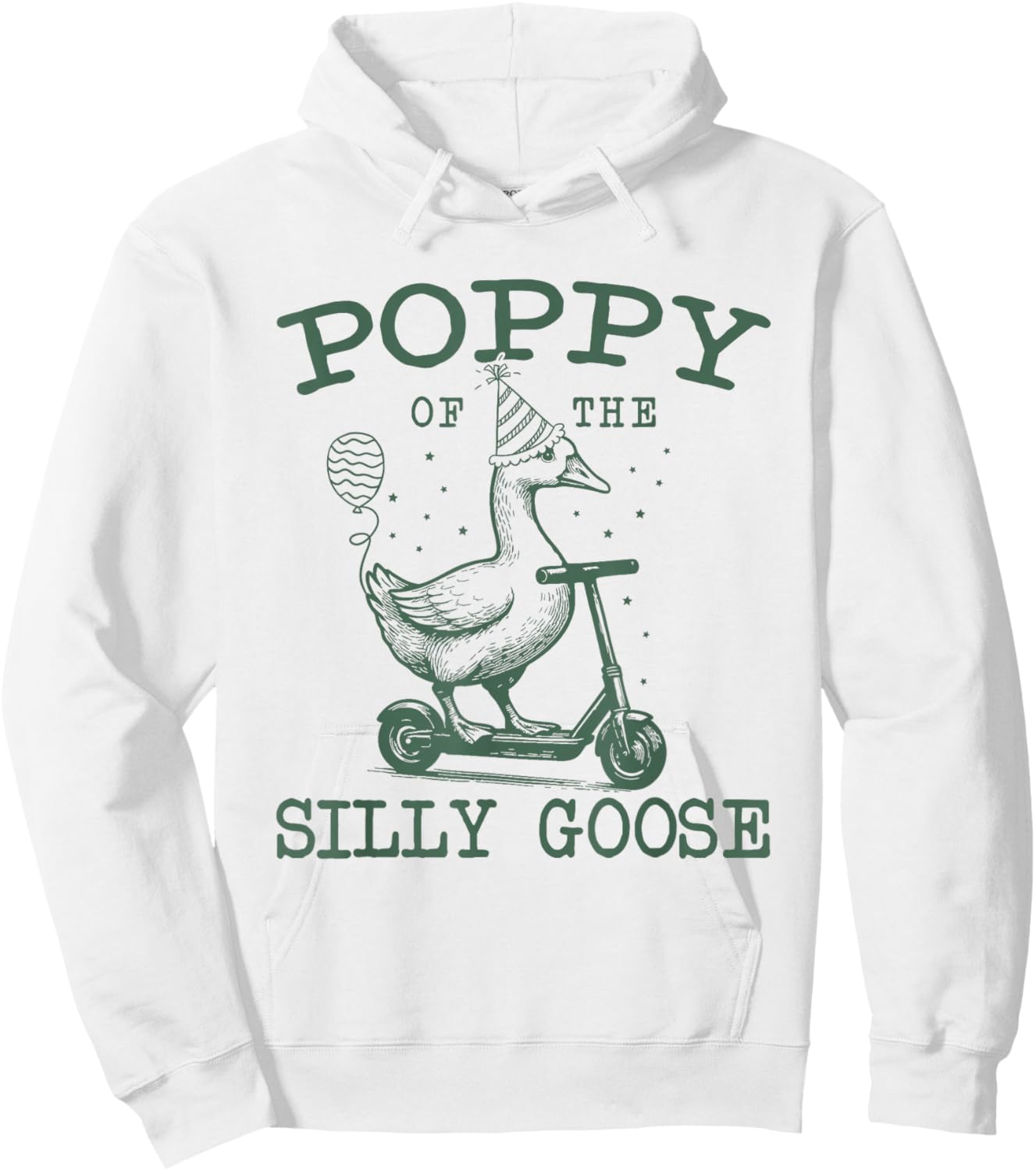 Poppy of The Silly Goose First Birthday Family Matching Hoodie - Hoodie | White