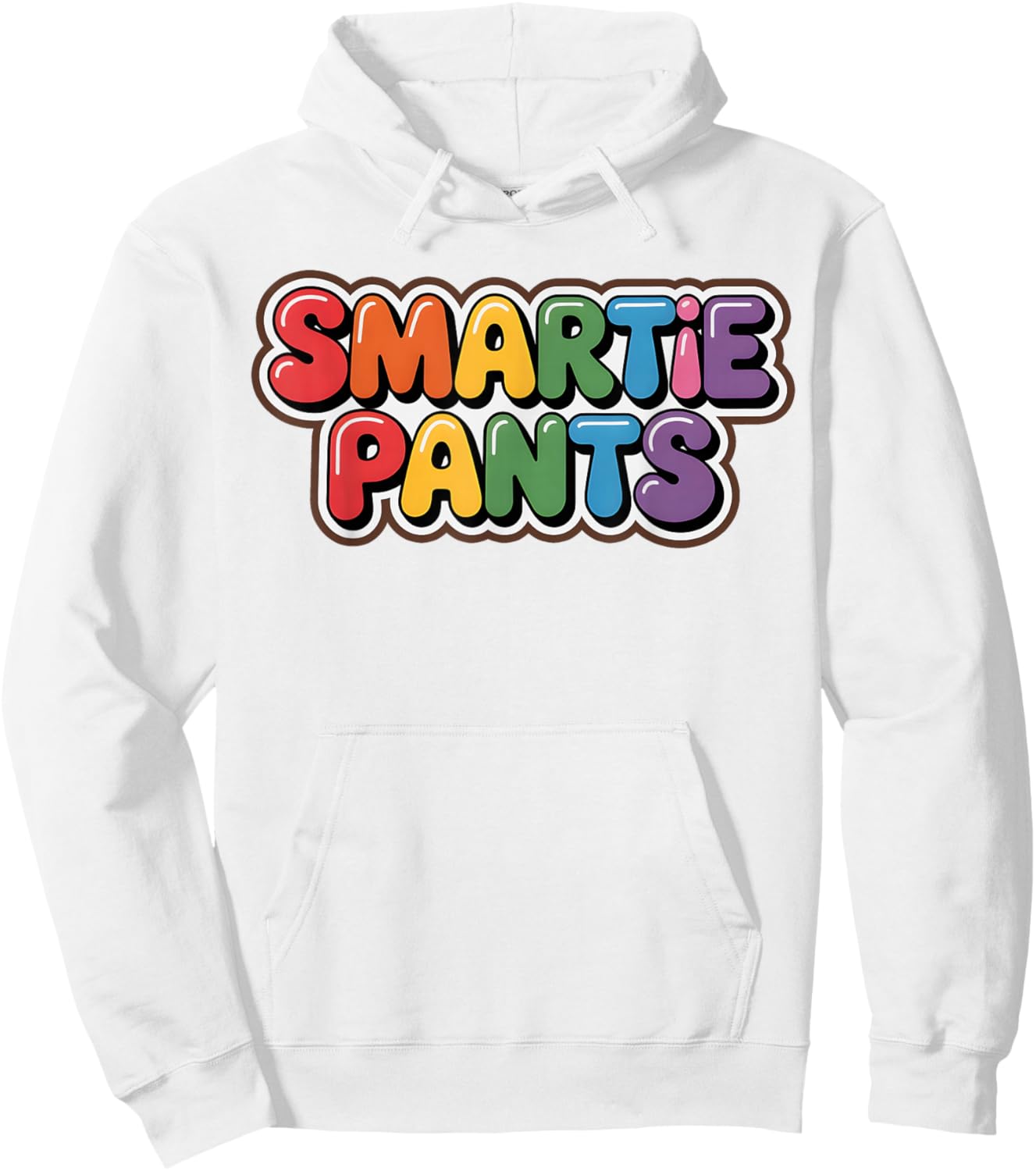 Cute Smartie Pants Smarty Educational Kids Graduate Science Hoodie - Hoodie | White
