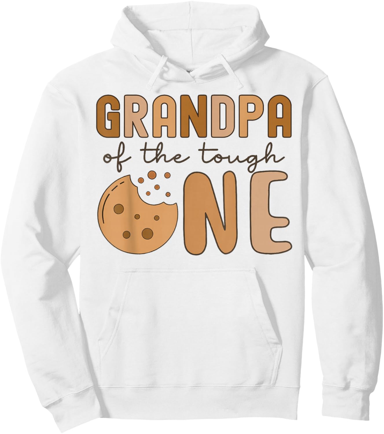 Grandpa of The Tough One Cookies and Milk 1st Birthday Party Hoodie - Hoodie | White