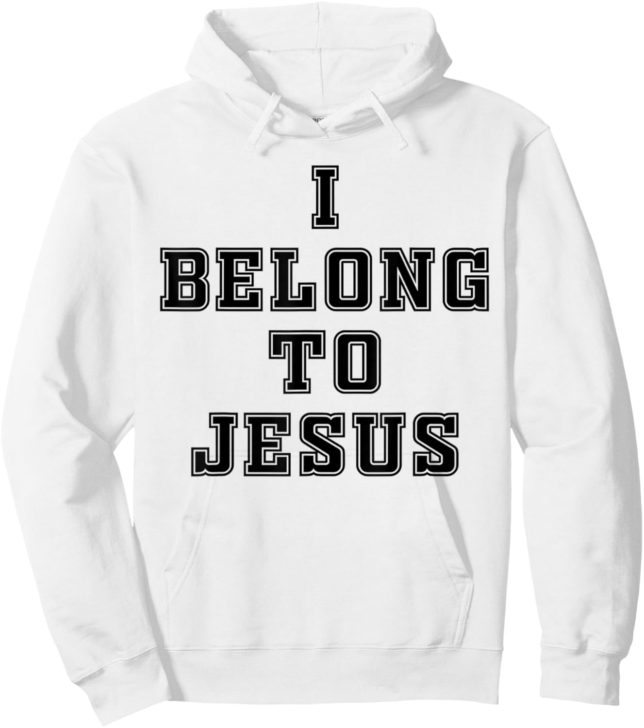 I Belong to Jesus Christian Faith Men Women Kids Hoodie - Hoodie | White