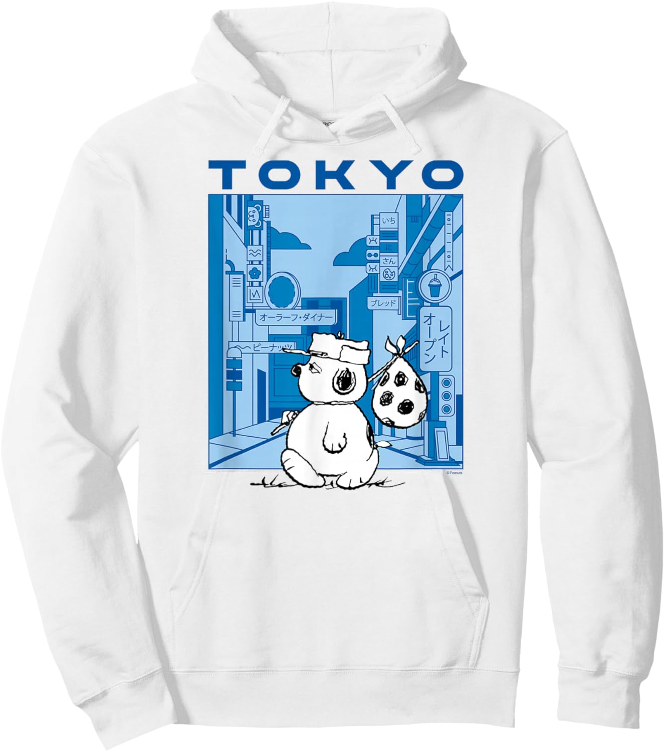 Peanuts - Olaf - Tokyo Street Hoodie - Hoodie | White