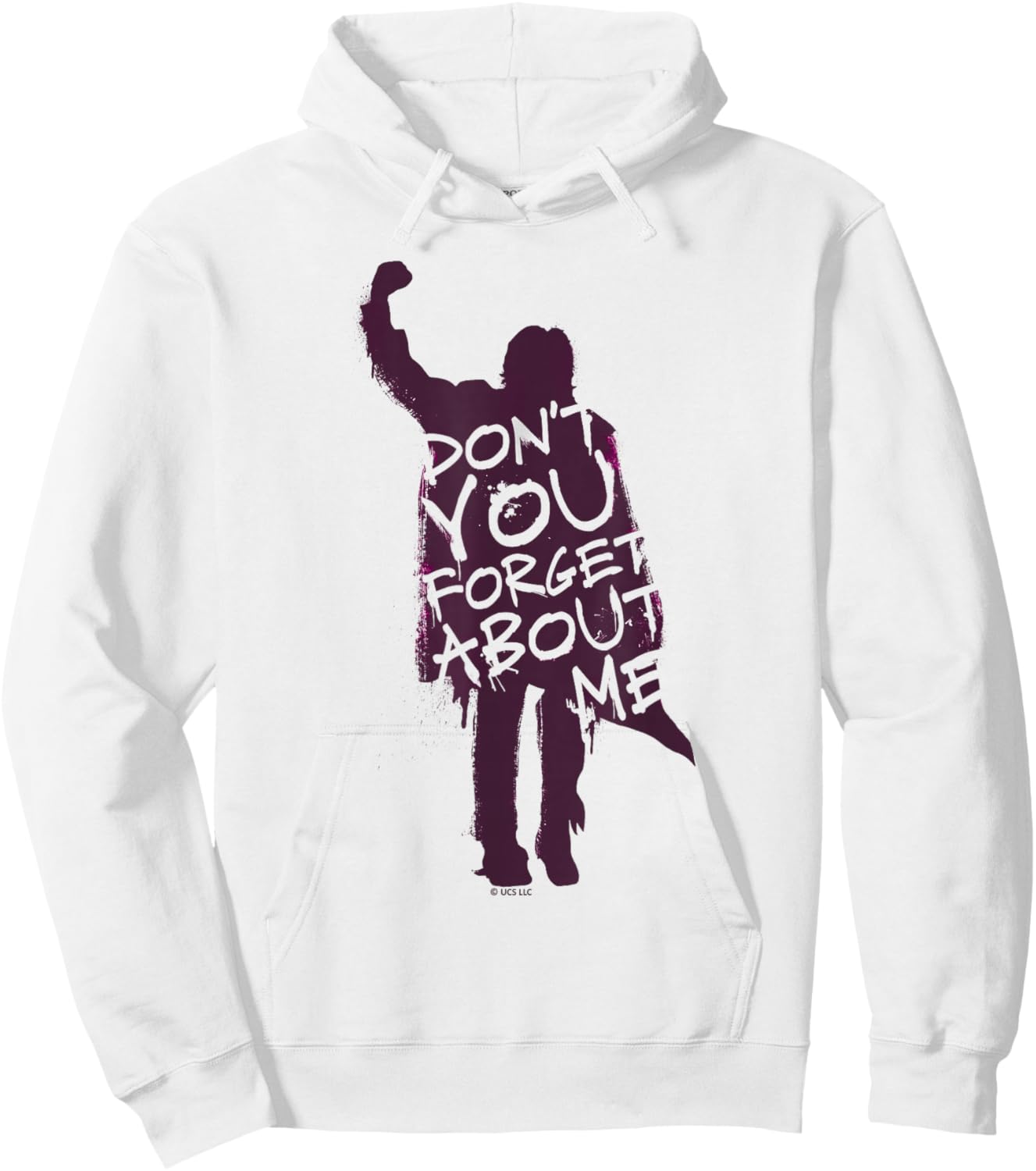 The Breakfast Club Dont You Forget About Me 80s Movie Hoodie - Hoodie | White