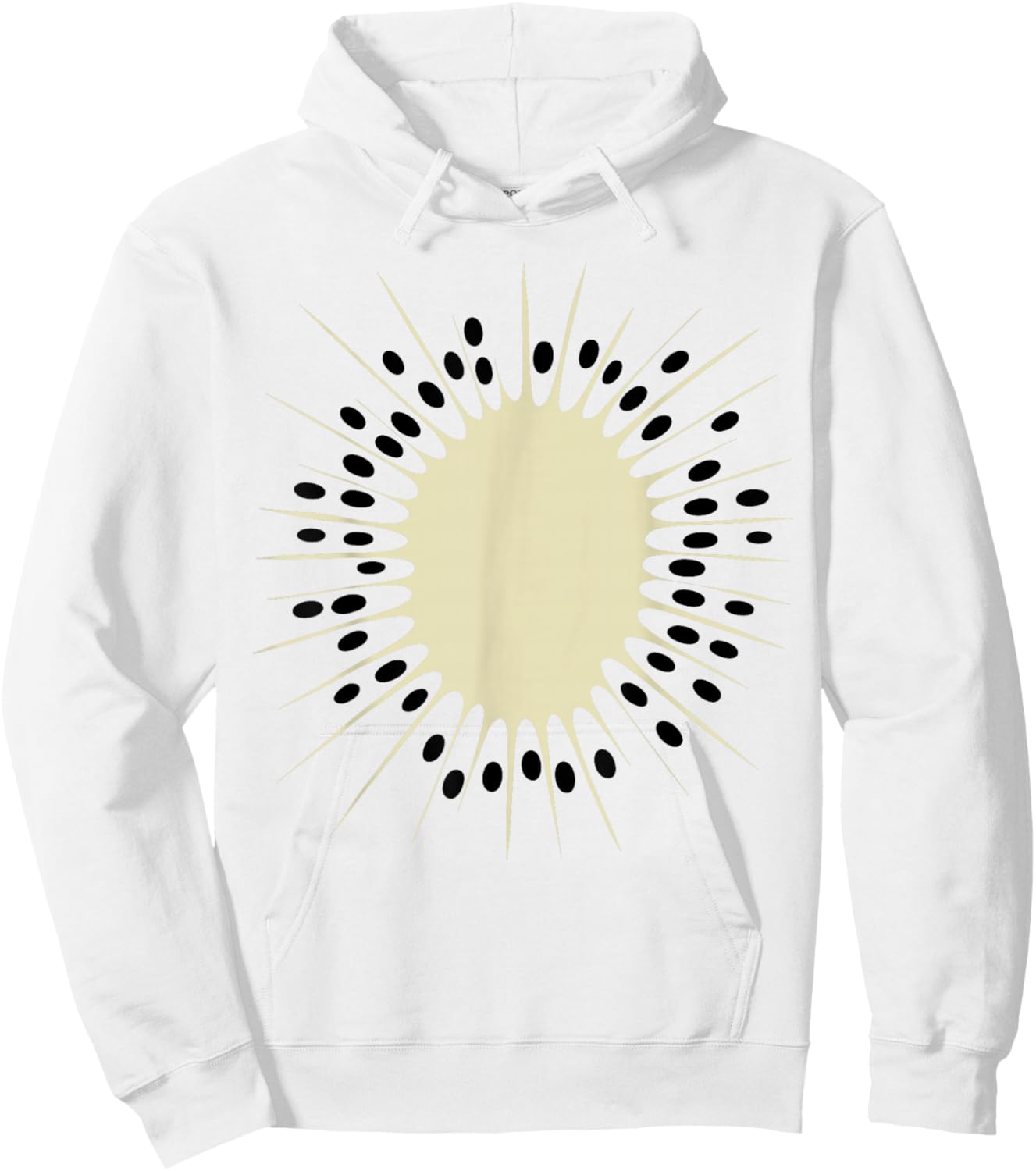Kiwi Shirt Adult Men Women Kids Fruit Green Kiwi Costume Hoodie - Hoodie | White