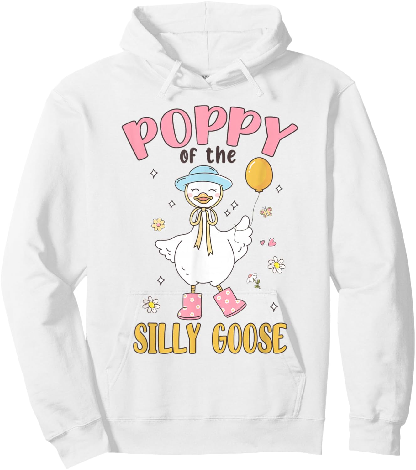 Poppy of The Silly Goose First Birthday Family Matching Hoodie - Hoodie | White