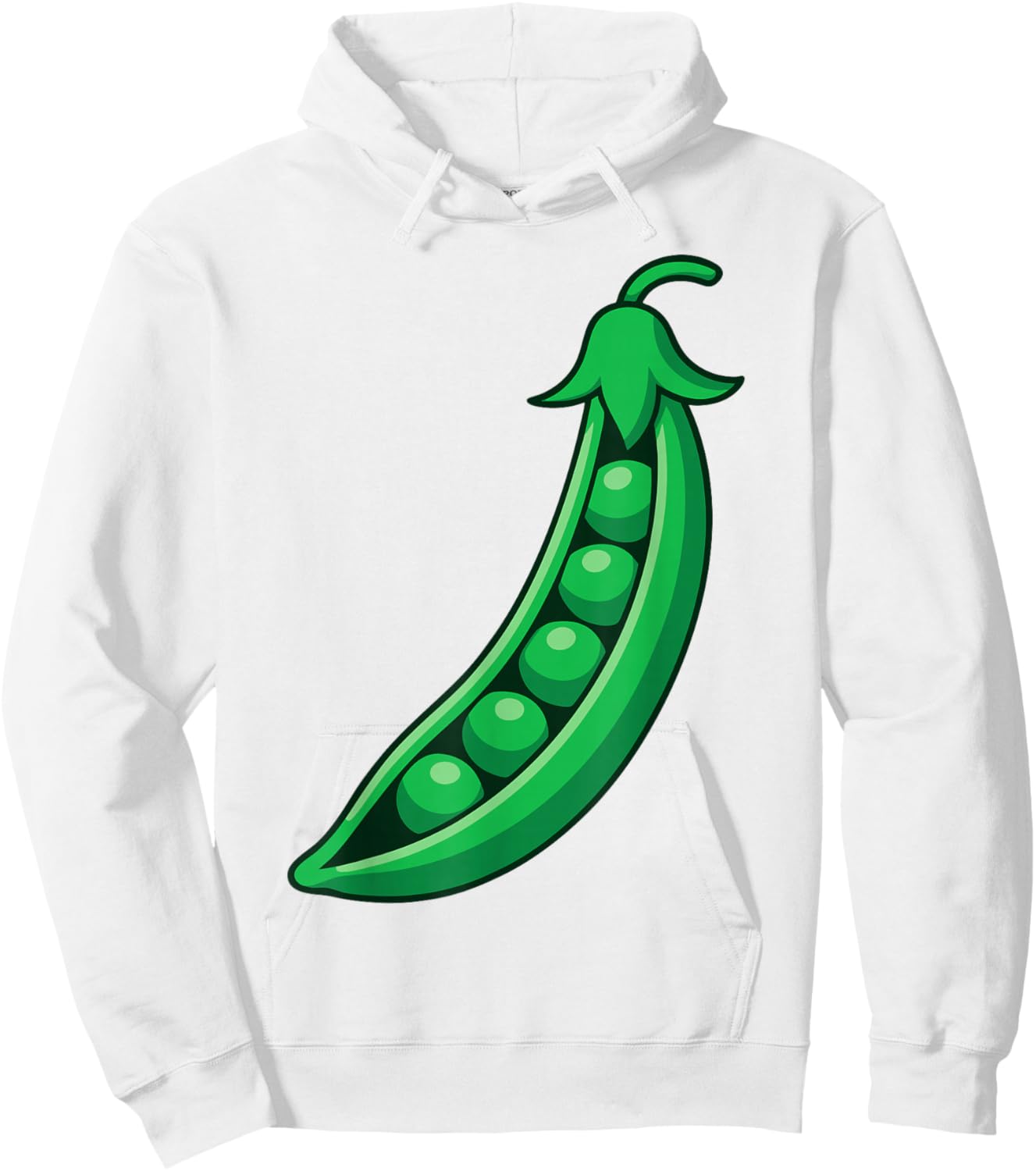 Peas Shirt Adult Kids Men Women Green Peas in A Pod Costume Hoodie - Hoodie | White