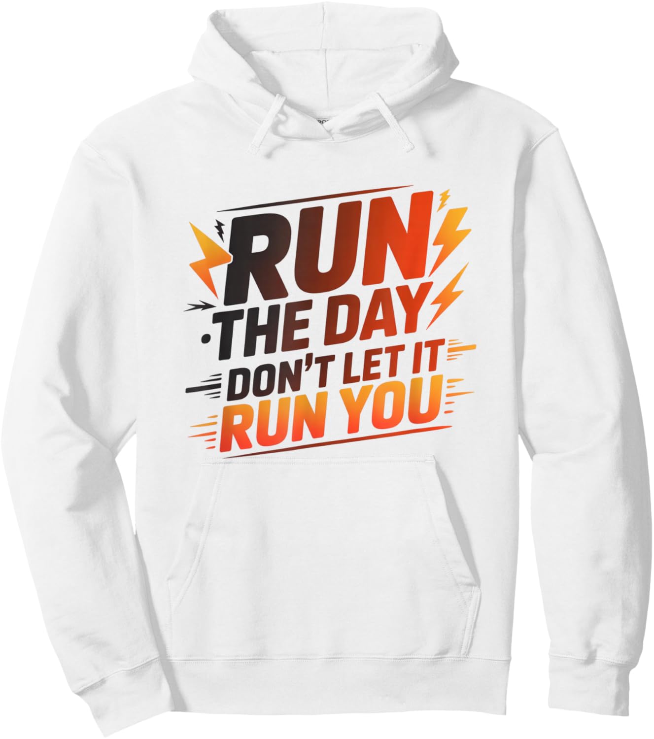 Motivational Fitness and, Inspirational Quote Hoodie - Hoodie | White