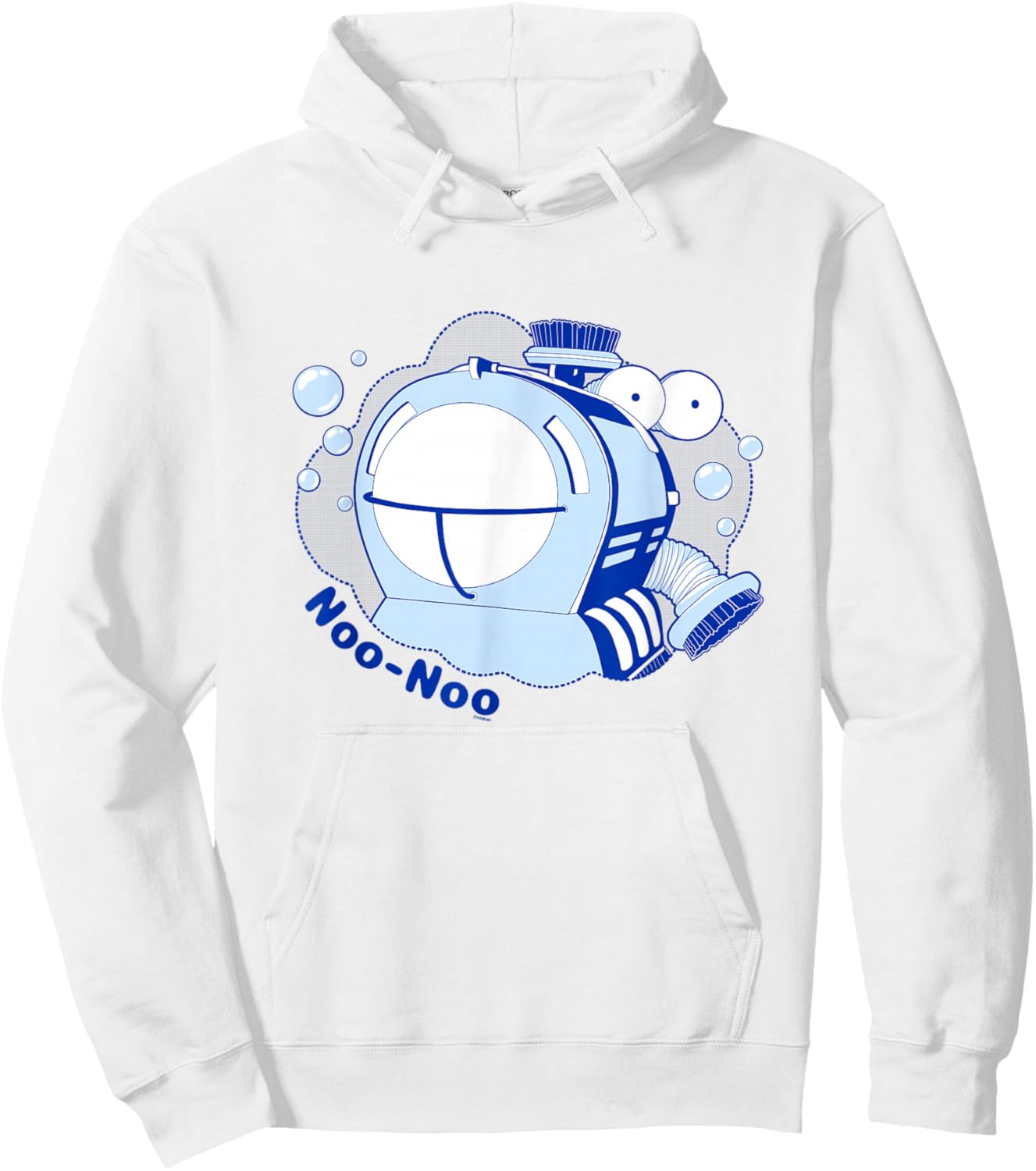Teletubbies NOO-NOO Naughty Vacuum Vintage Hoodie - Hoodie | White