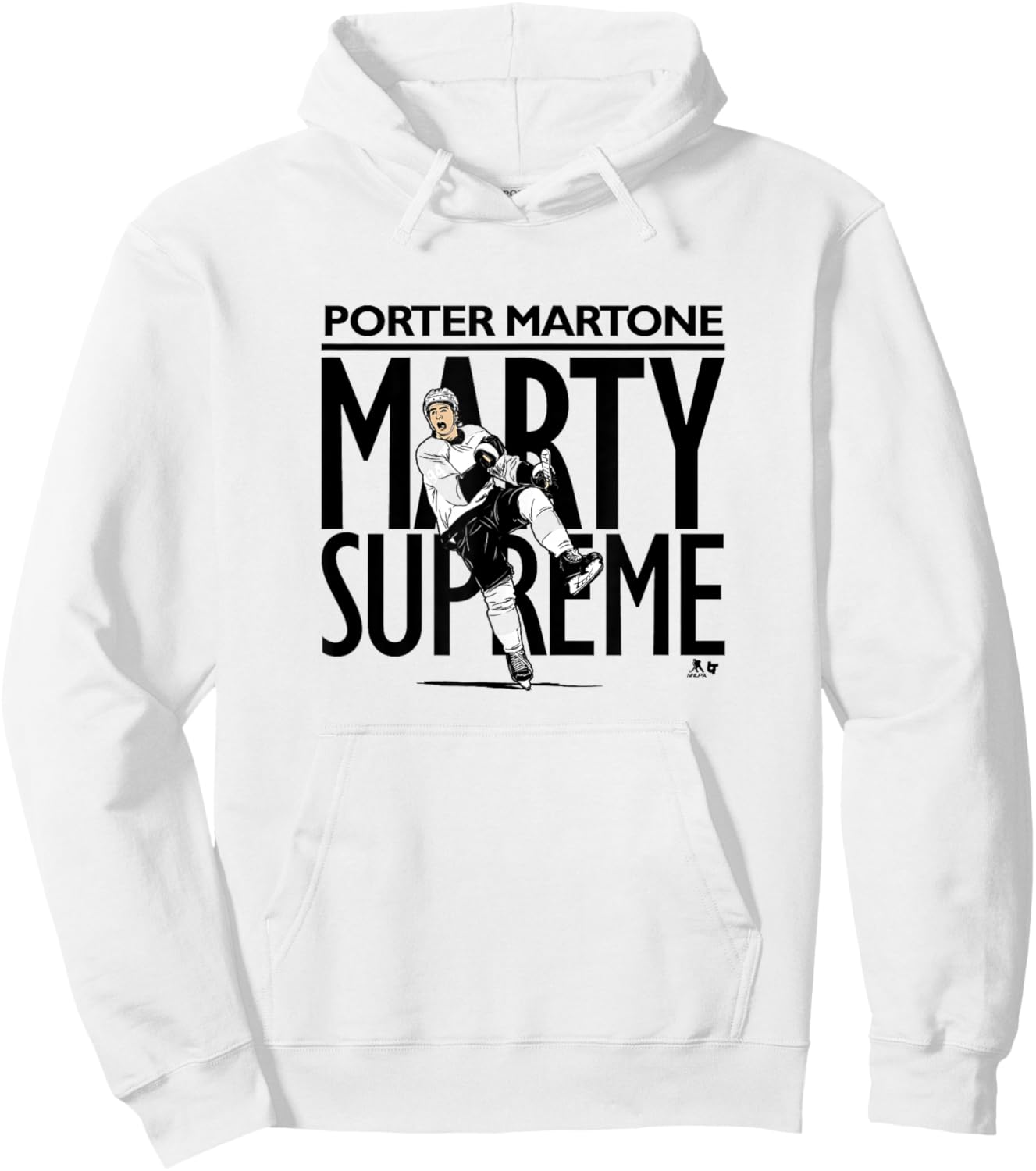 Porter Martone - Marty Supreme - Philadelphia Hockey Hoodie - Hoodie | White