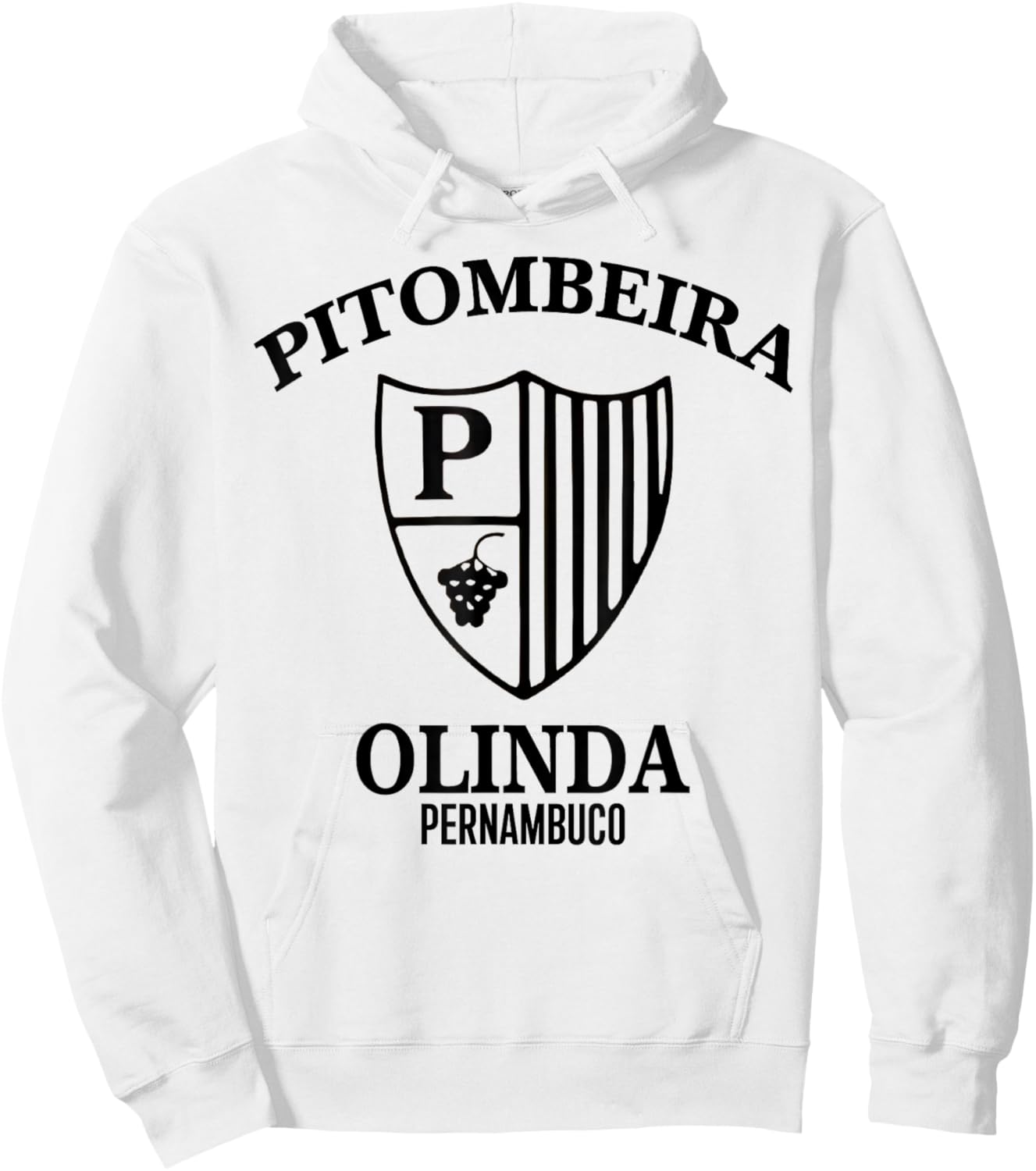 Pitombeira Olinda Pernambuco Hoodie - Hoodie | White
