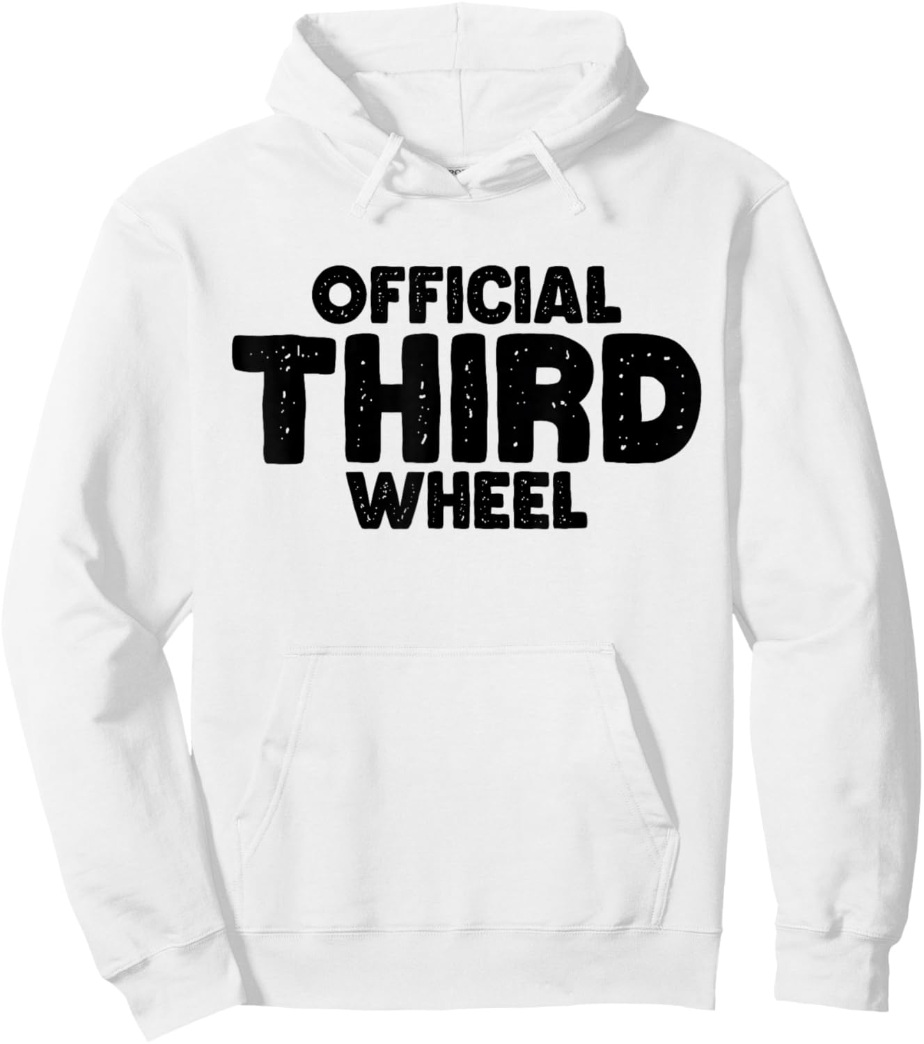Official Third Wheel Hoodie - Hoodie | White