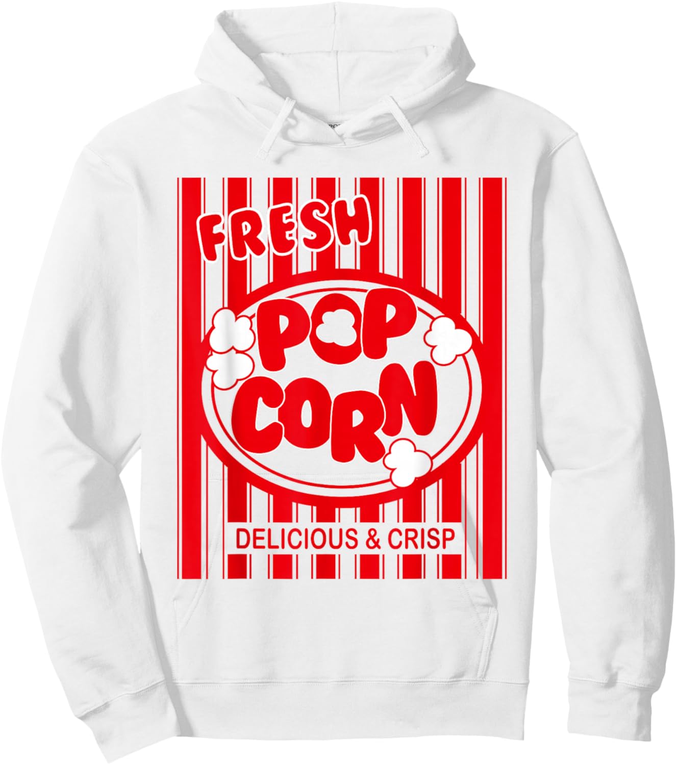 Fresh Popcorn Costume for Halloween Hoodie - Hoodie | White