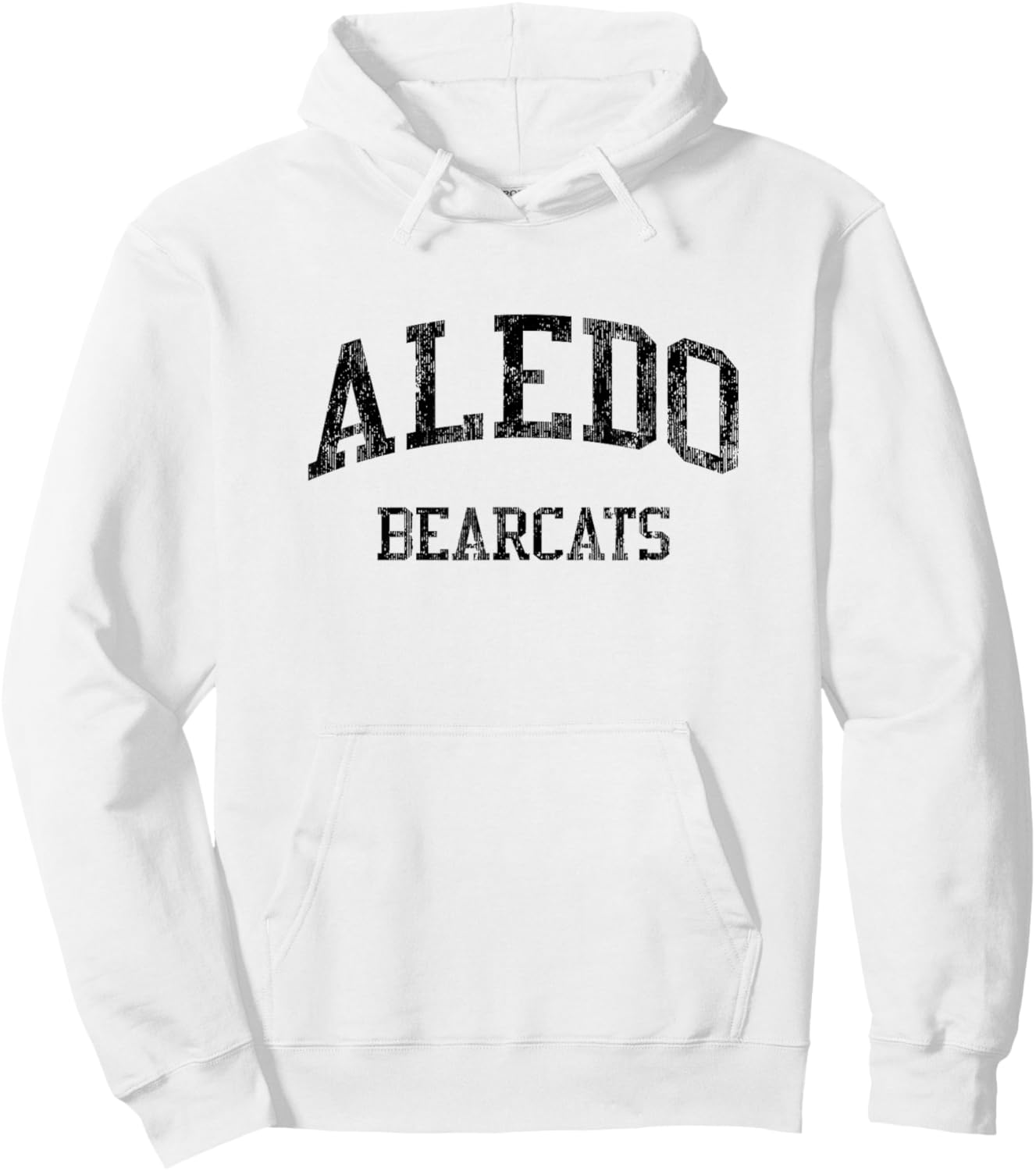 Aledo High School HS Aledo TX Vintage Sports Hoodie - Hoodie | White