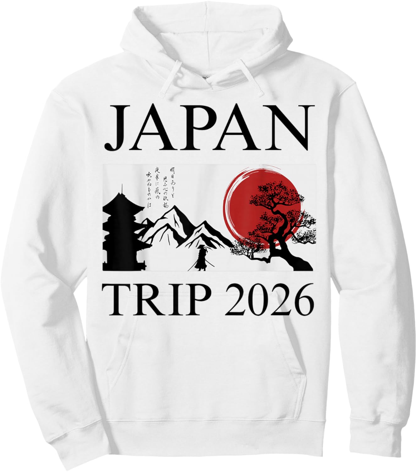 Matching Japan 2026 Trip and Tokyo Vacation Hoodie - Hoodie | White