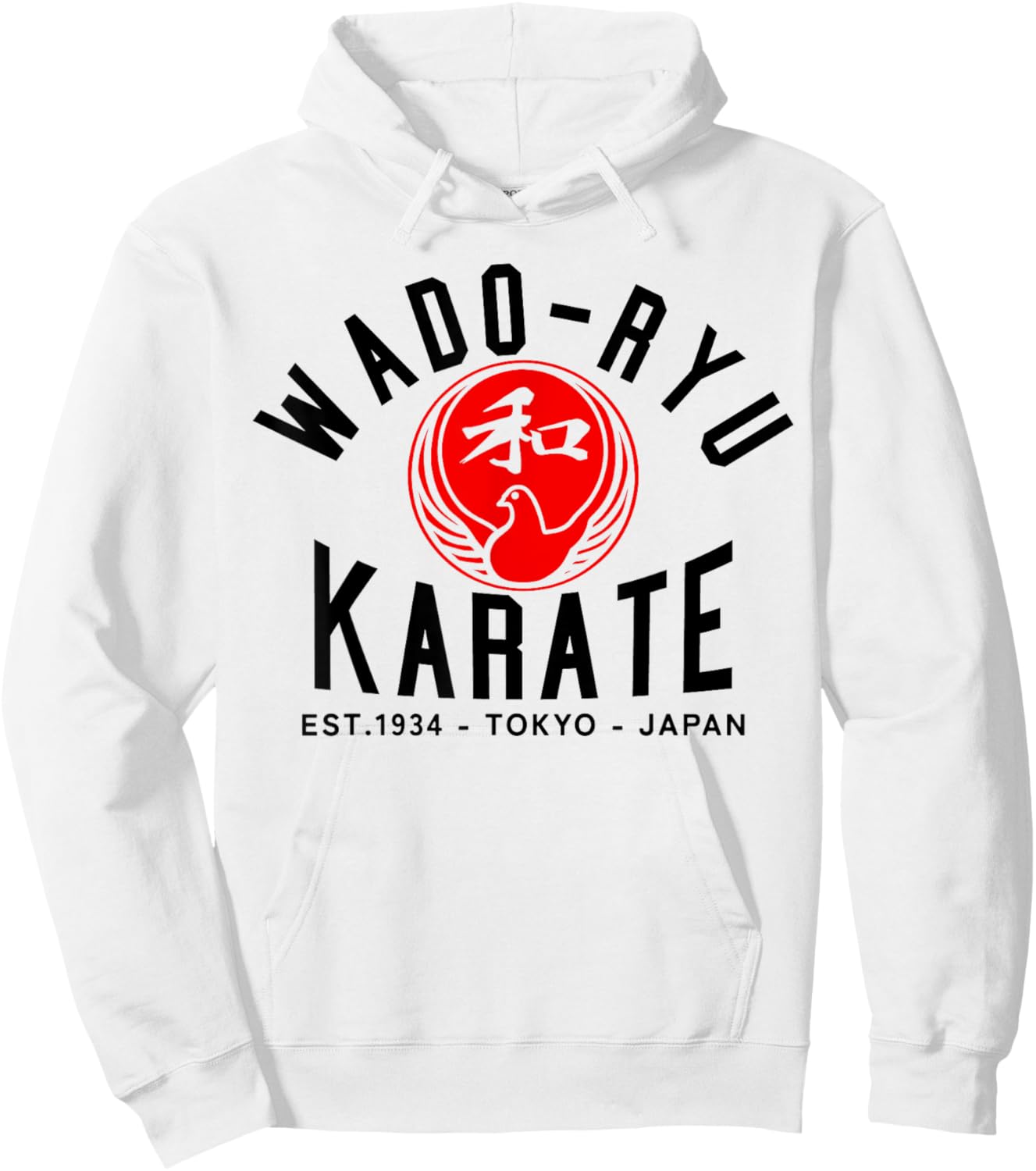 Wado-Ryu Karate Japan Martial Arts Hoodie - Hoodie | White